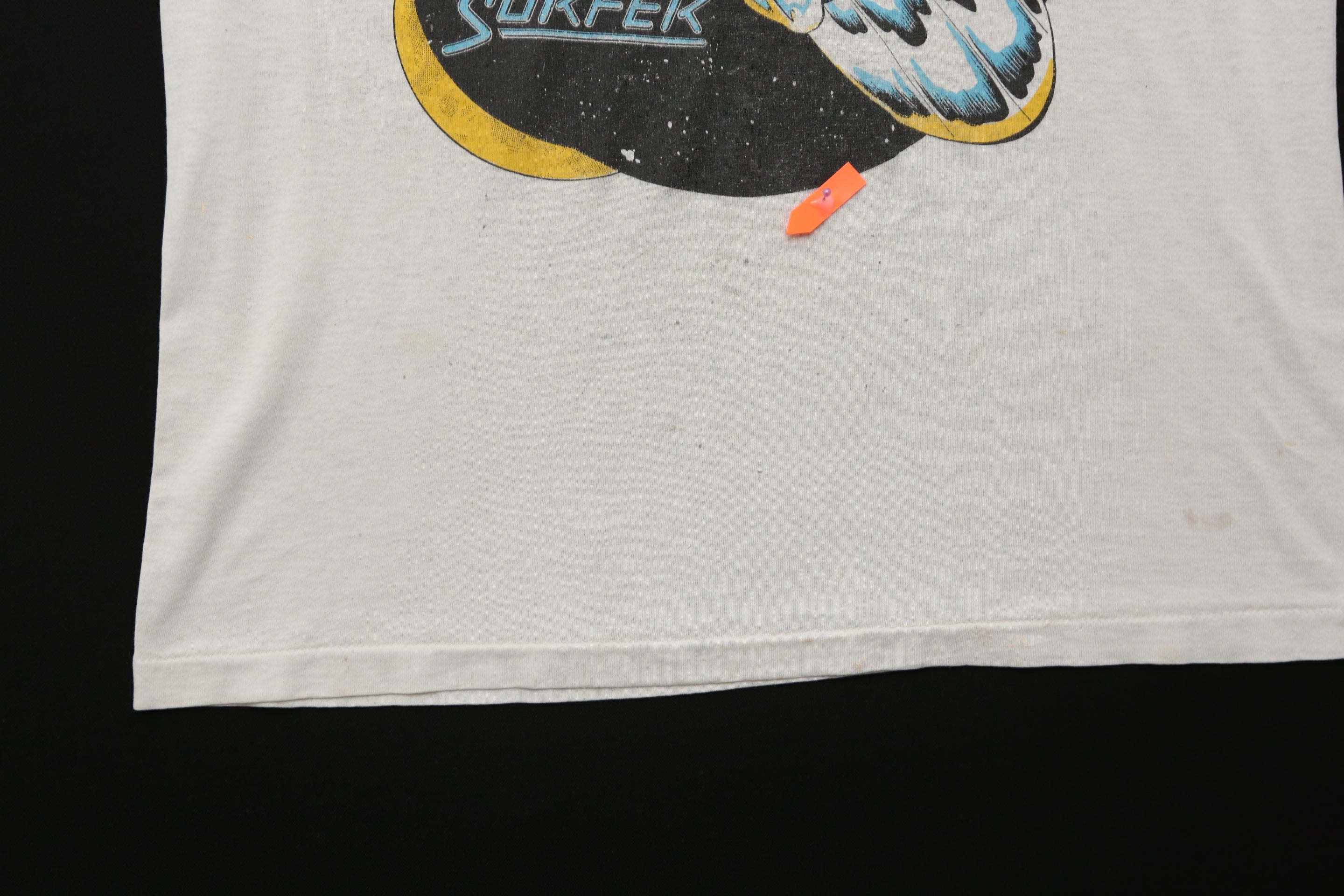 Vintage 1989 Marvel Silver Surfer Graphic T-Shirt