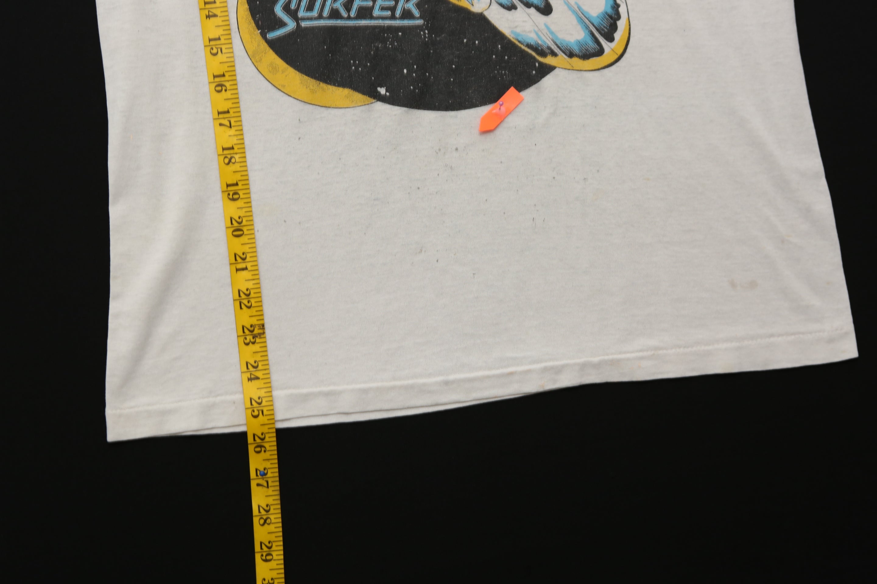 Vintage 1989 Marvel Silver Surfer Graphic T-Shirt
