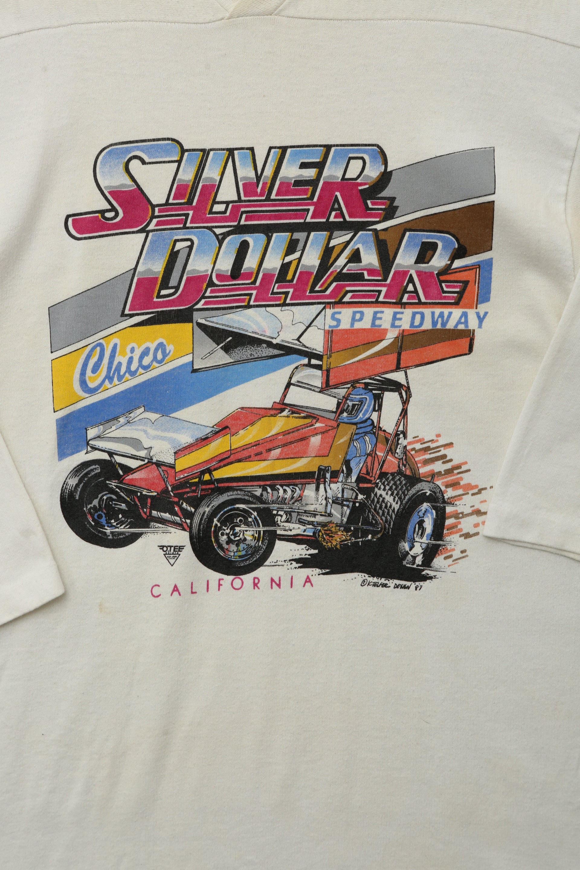 Silver Dollar Speedway Graphic Long Sleeve Shirt
