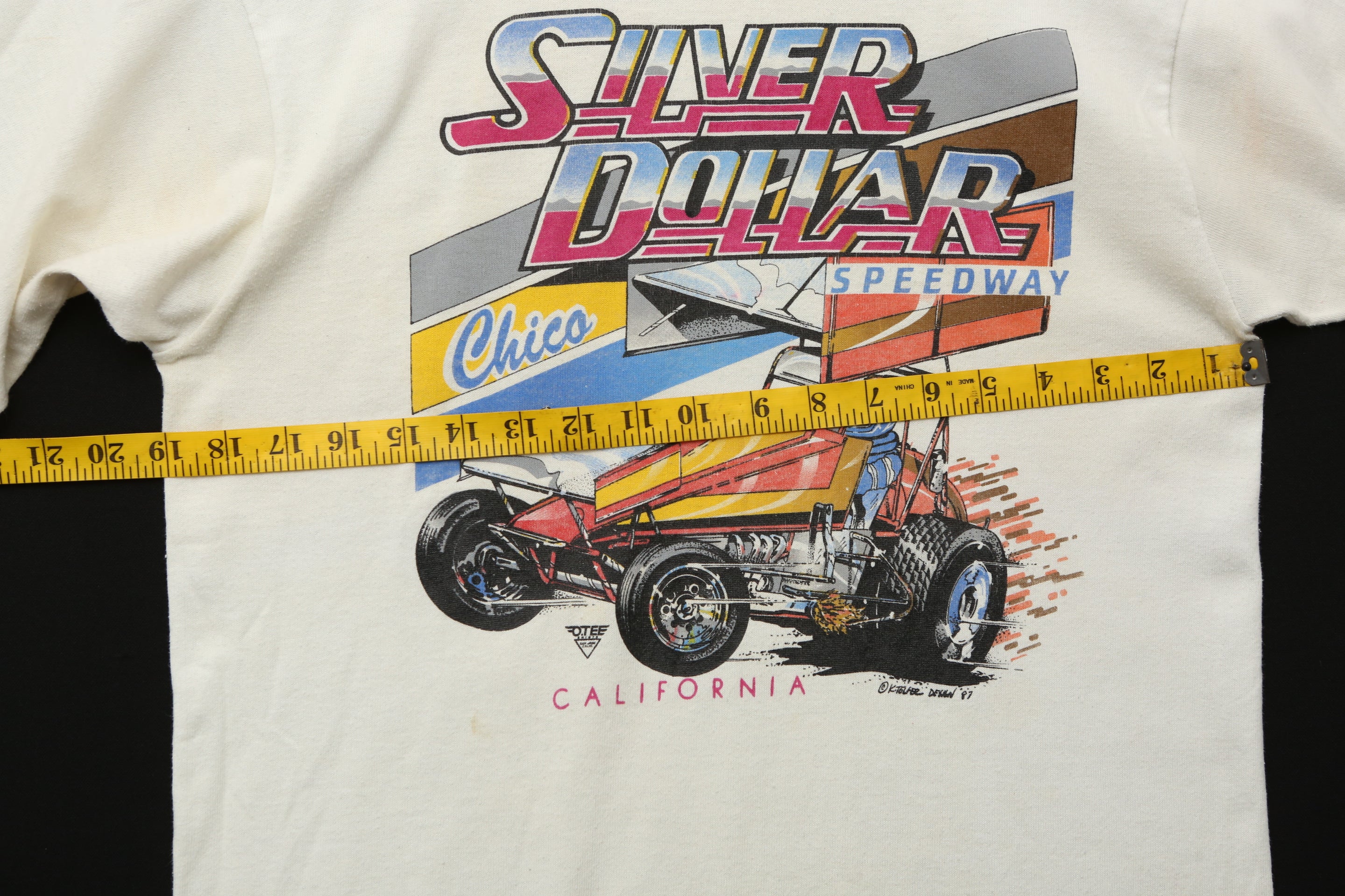 Silver Dollar Speedway Graphic Long Sleeve Shirt