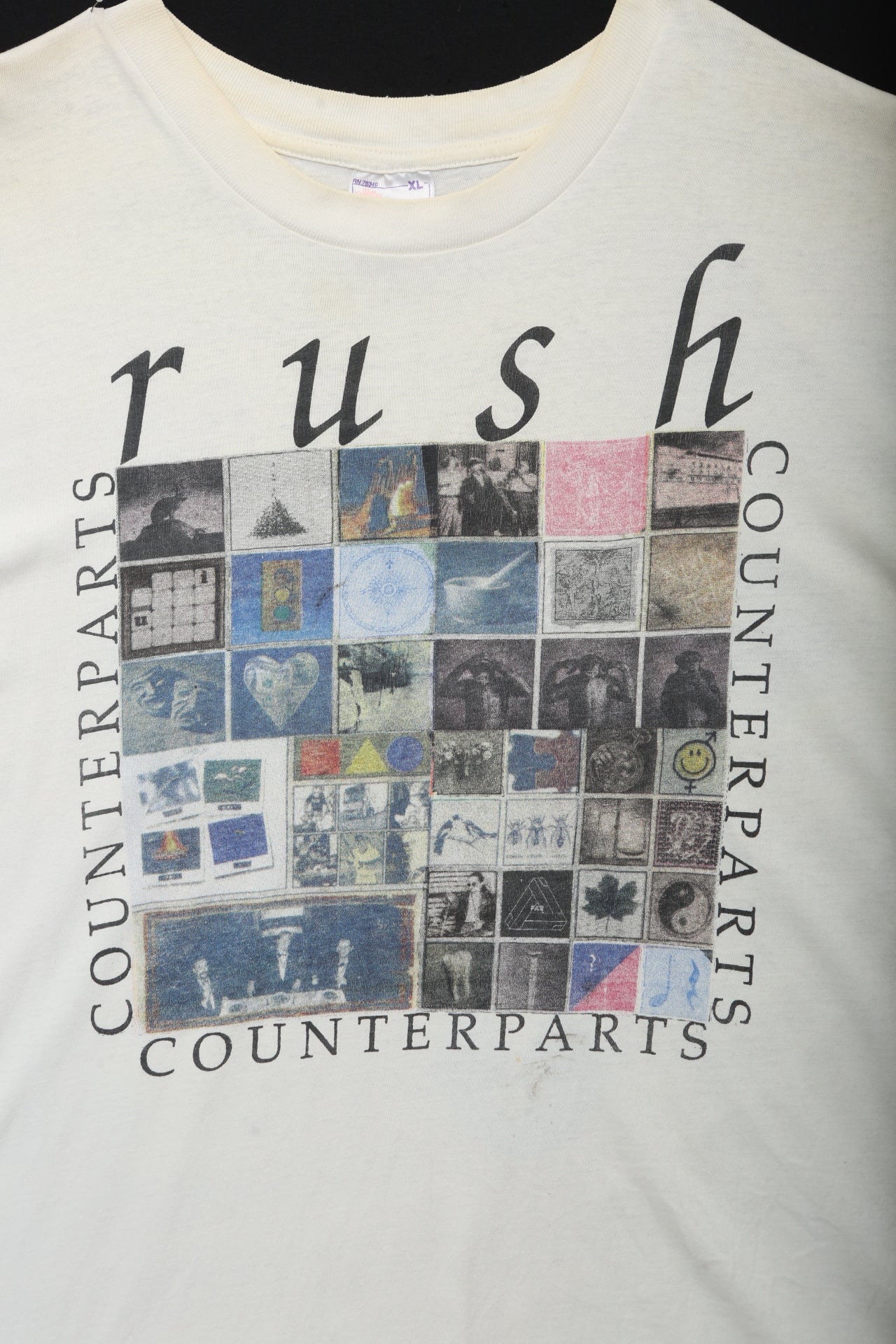 Rush "Counter Parts" 1994 Tour T-Shirt