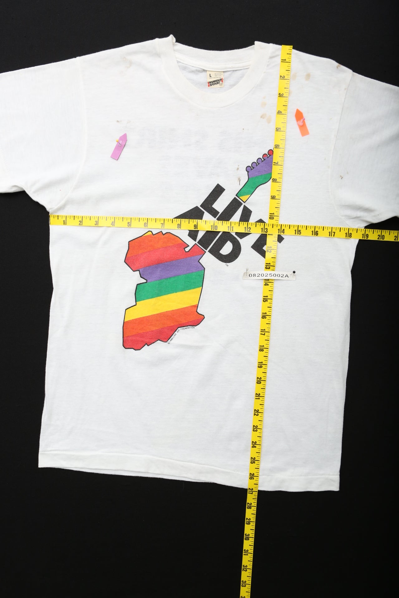 Live Aid 1985 Screen Stars T-Shirt