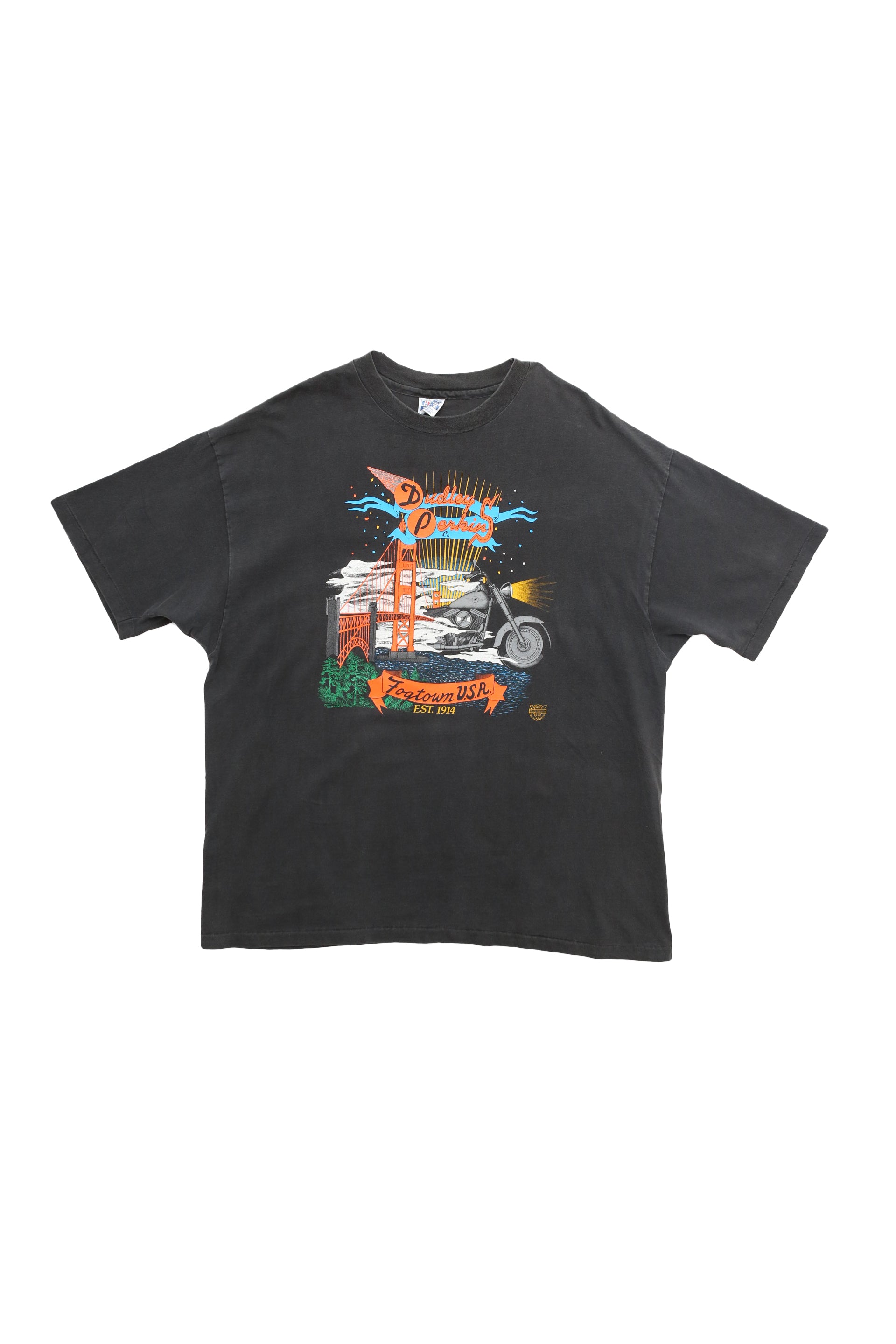 Harley Davidson Fogtown USA Graphic T-shirt