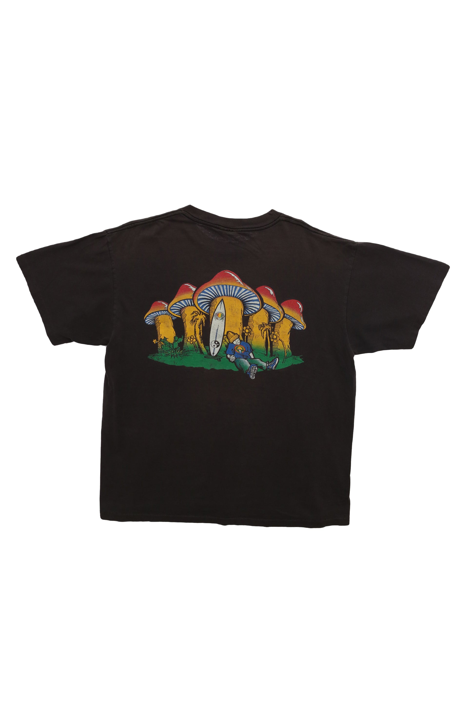 Surf Daze Mushrooms Graphic T-shirt