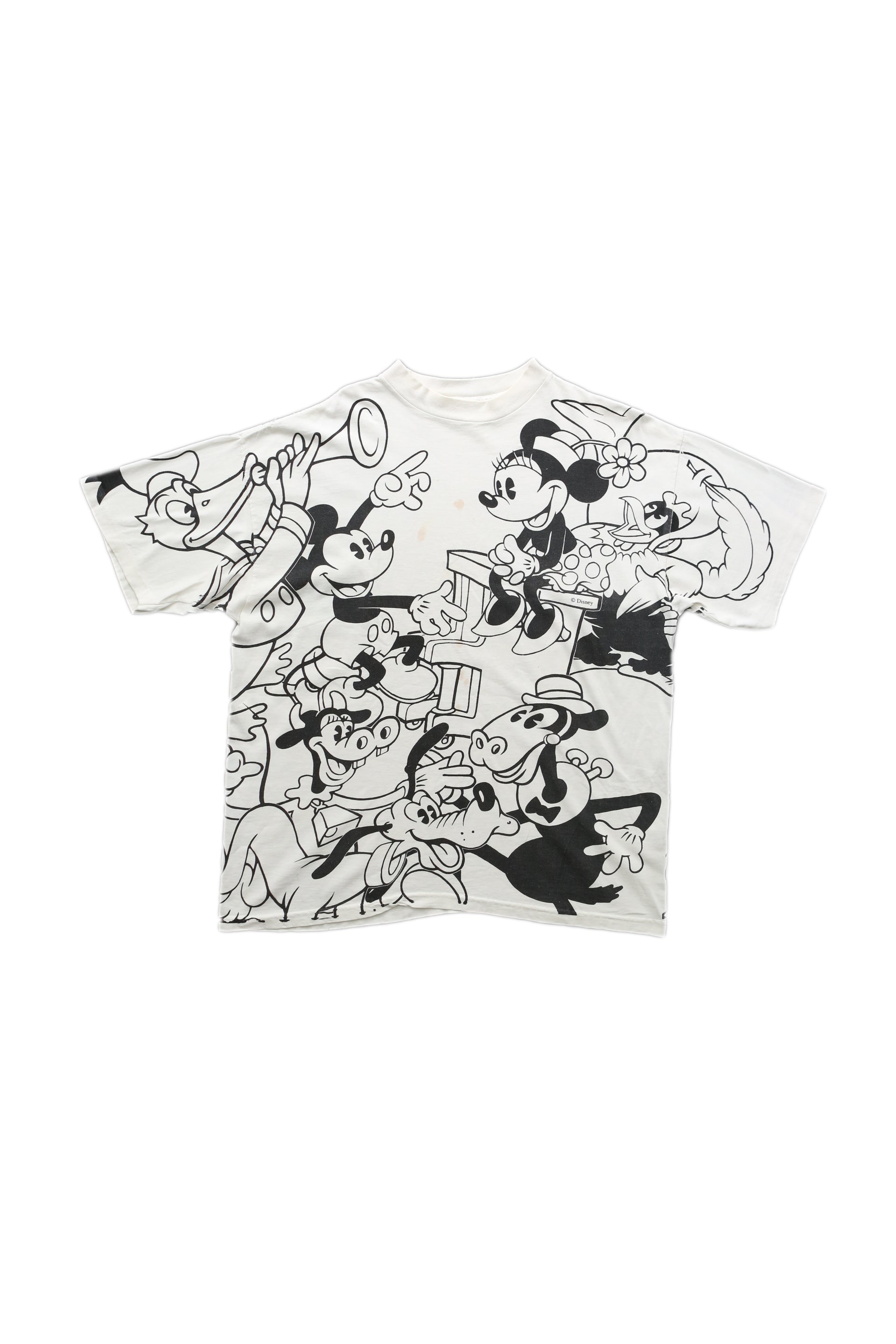 Disney Mickey Mouse All Over Print T-shirt