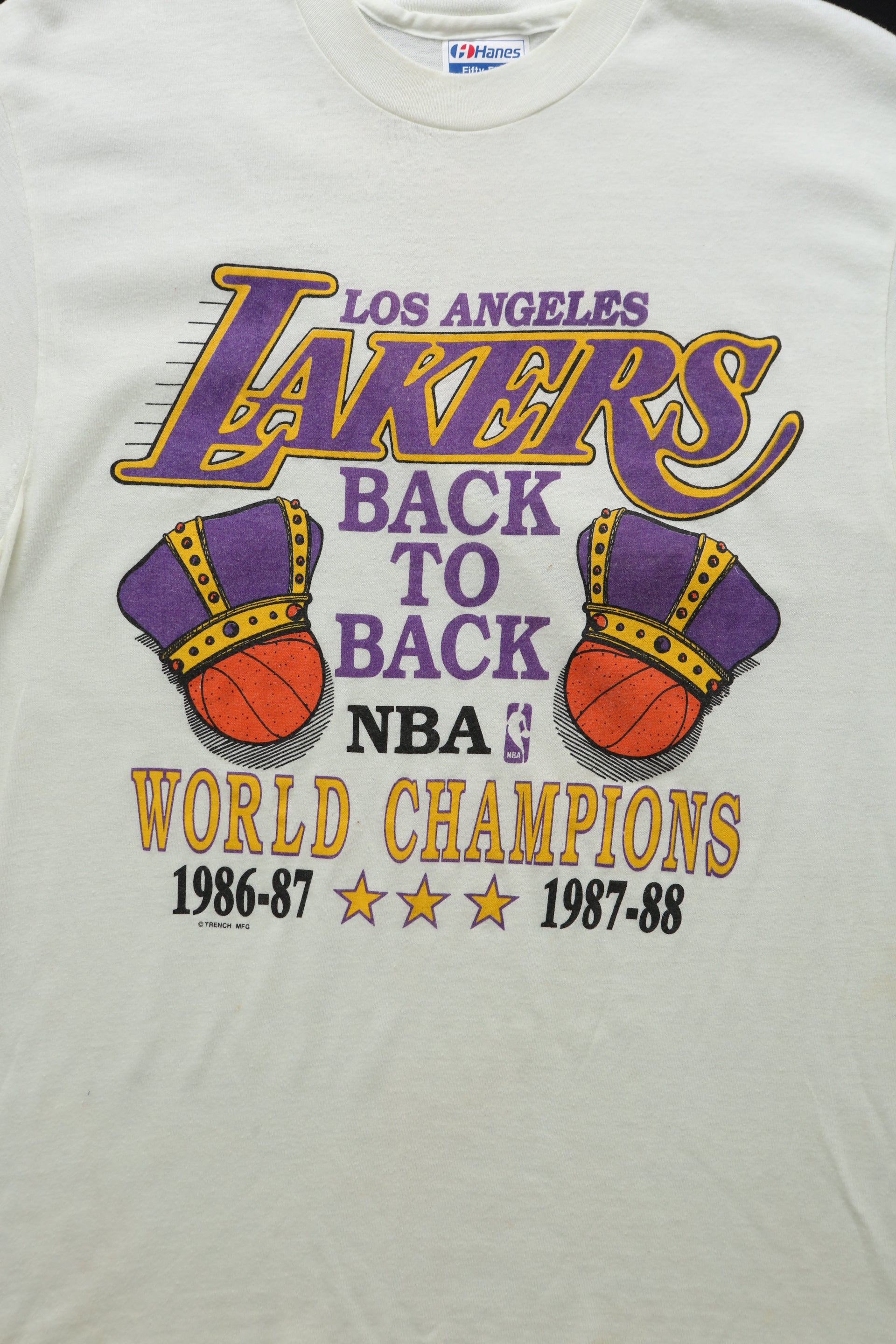 Los Angeles Lakers Back to Back Champions T-shirt