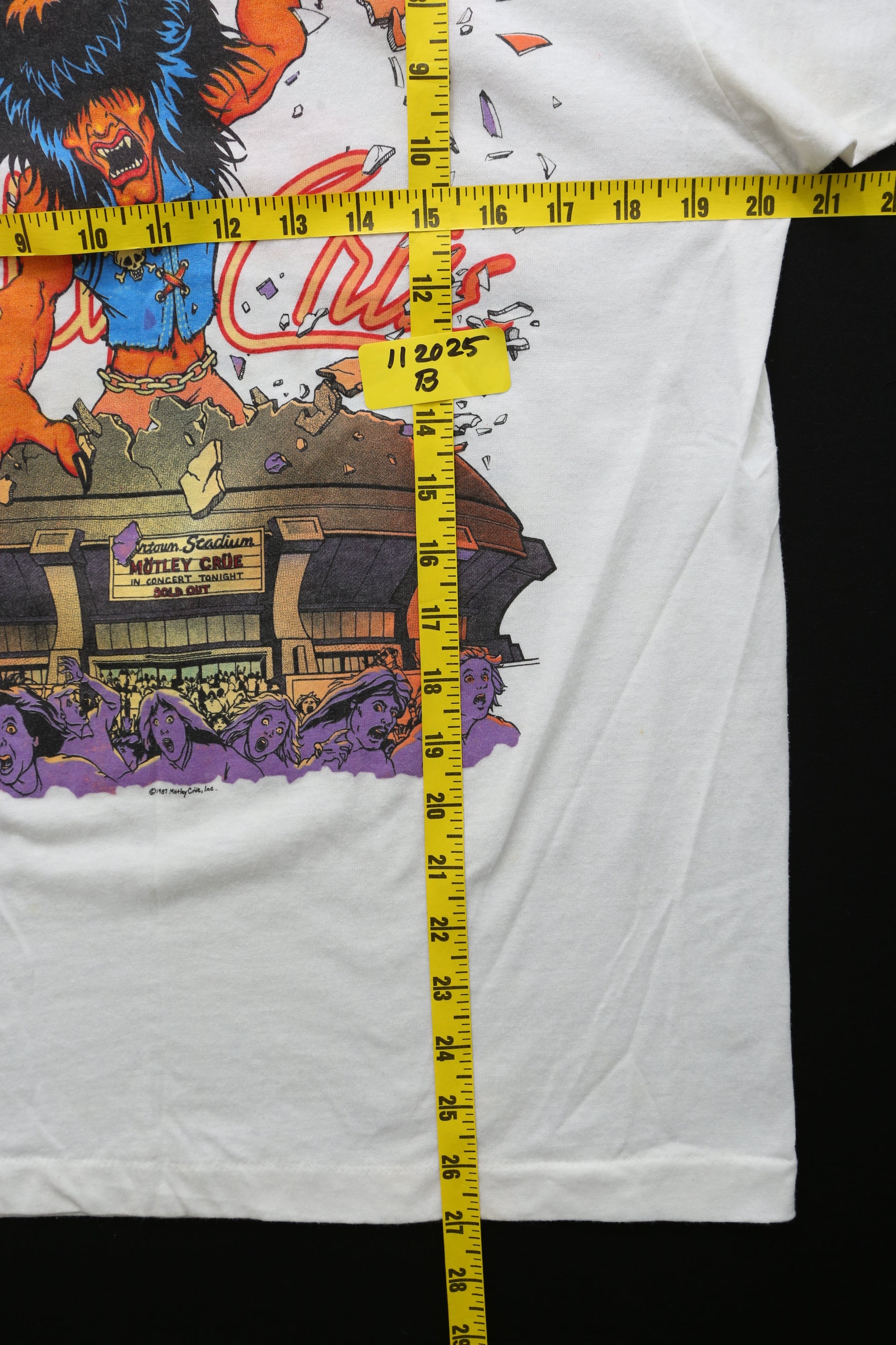 RARE Motley Crue Kickin' Ass Tour T-shirt