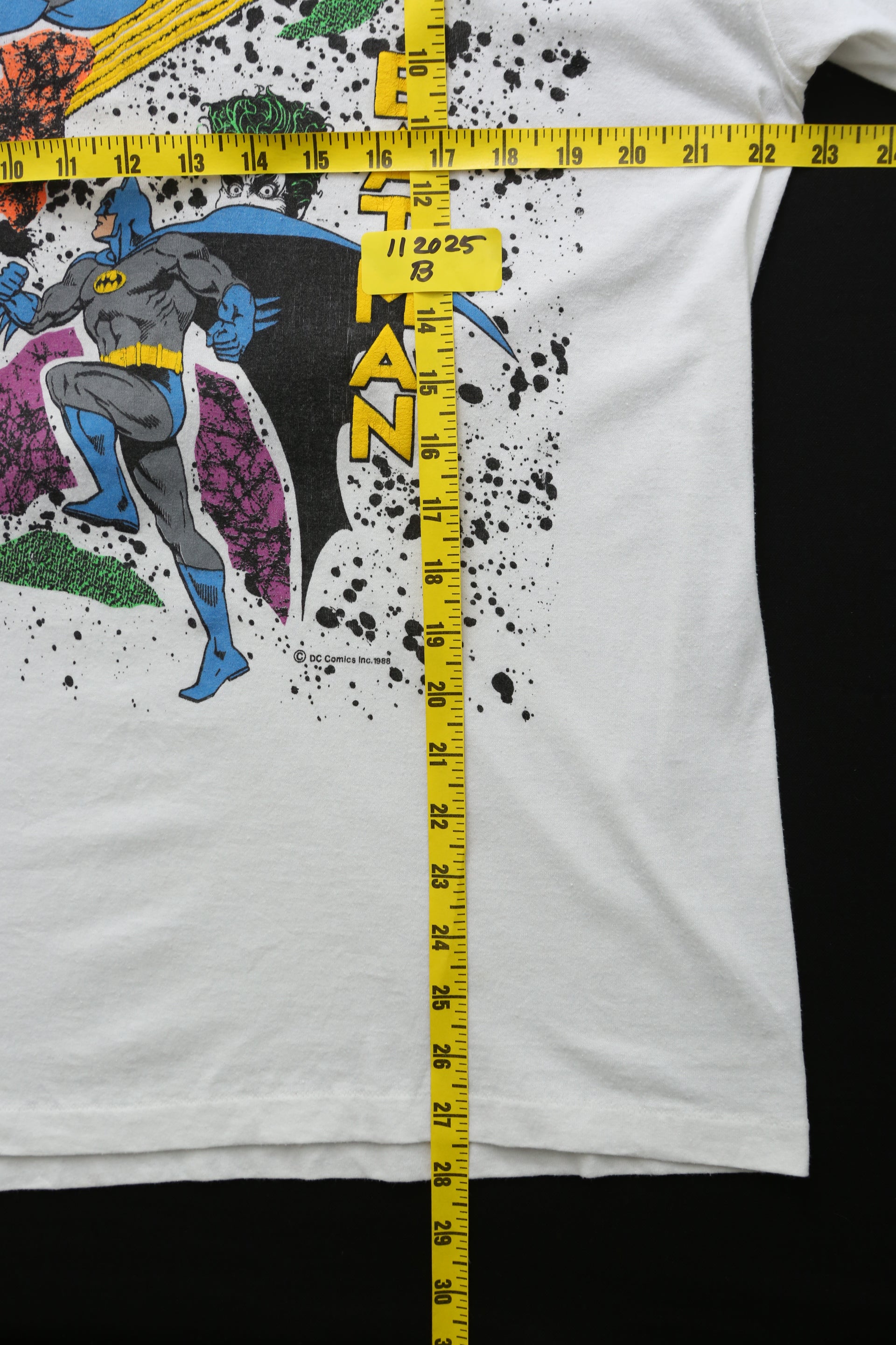 1988 The Batman and Joker Graphic T-shirt