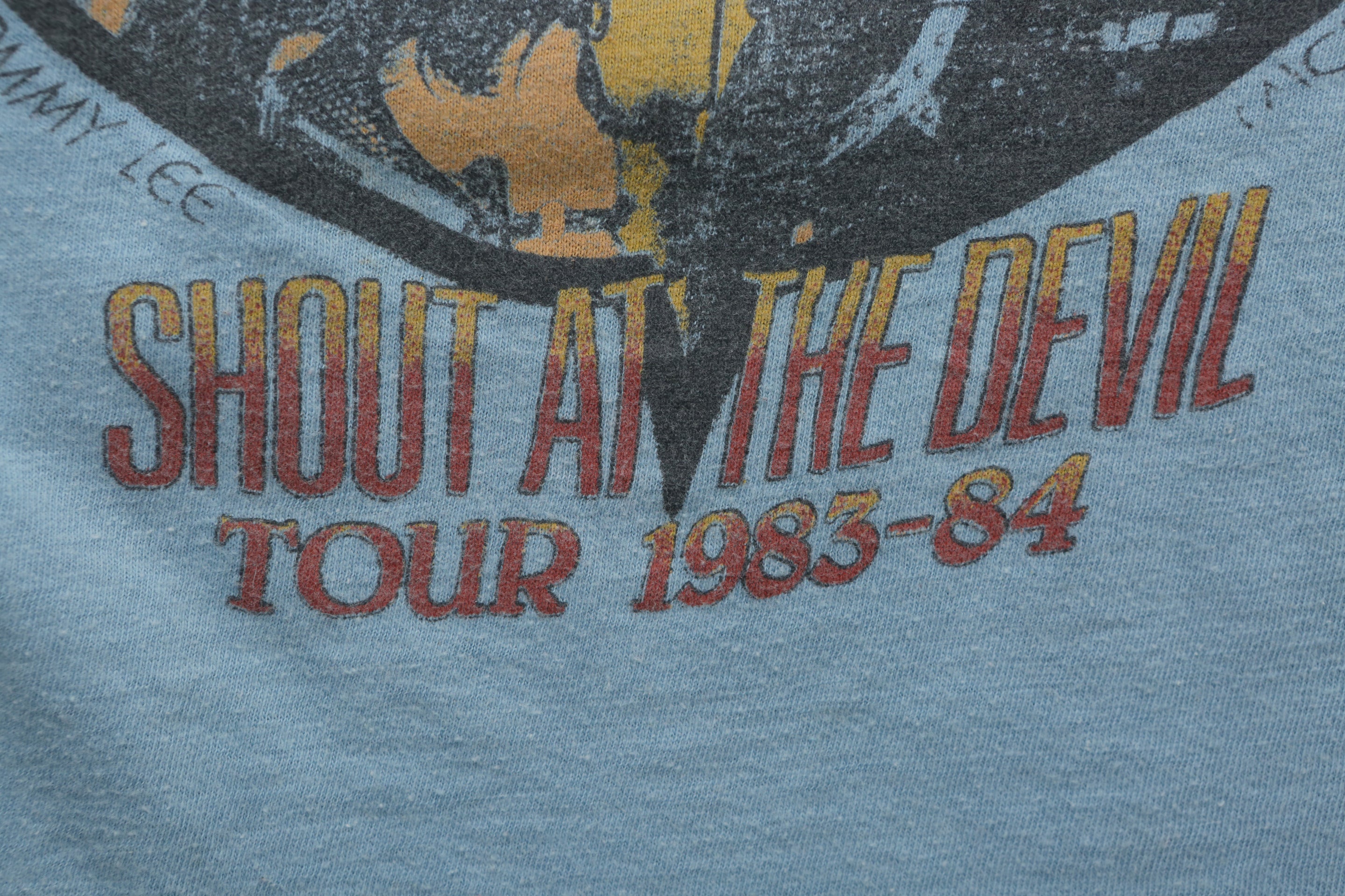 1984 Motley Crue Shout at the Devil T-shirt