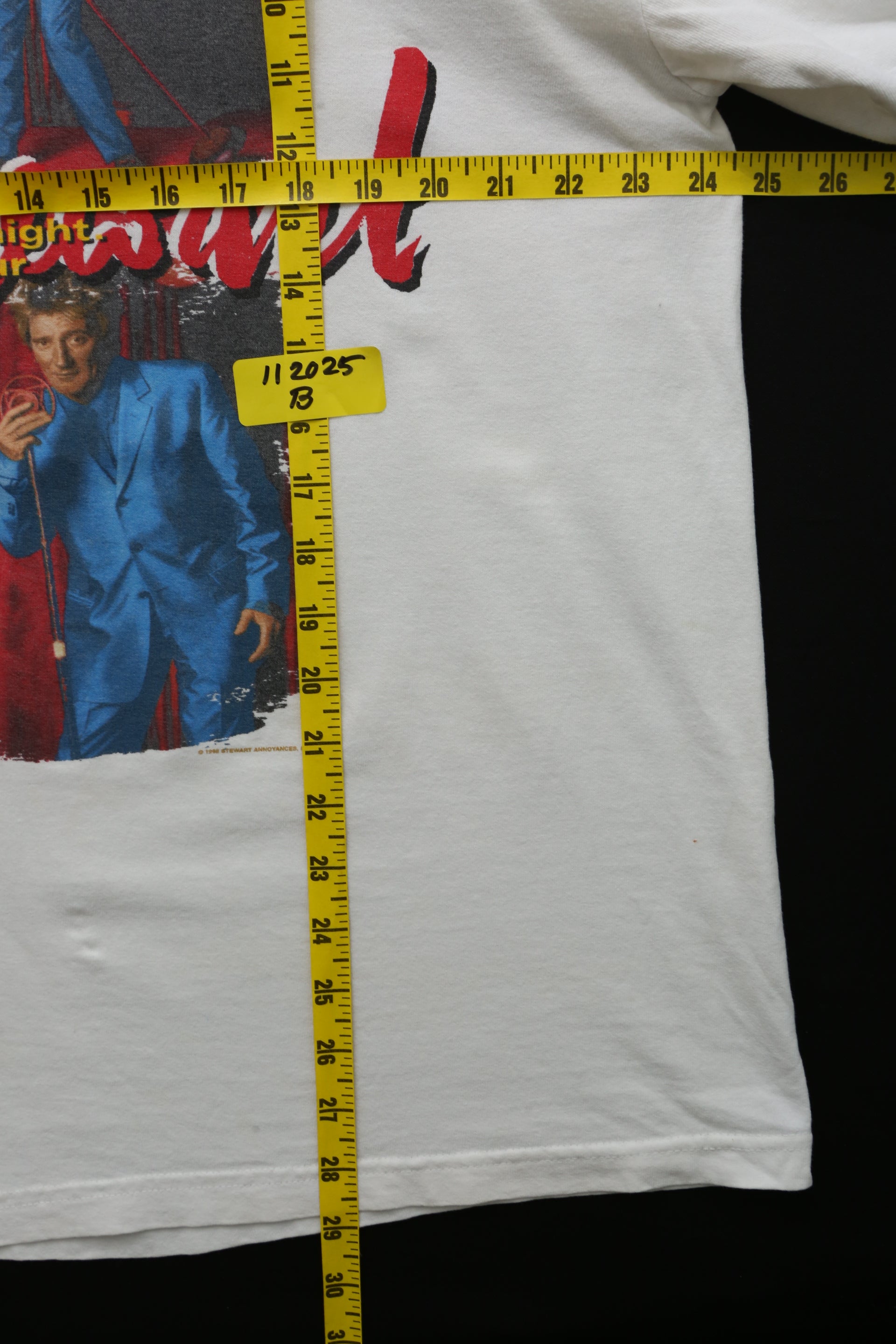 1998 Rod Stuart Tour T-shirt