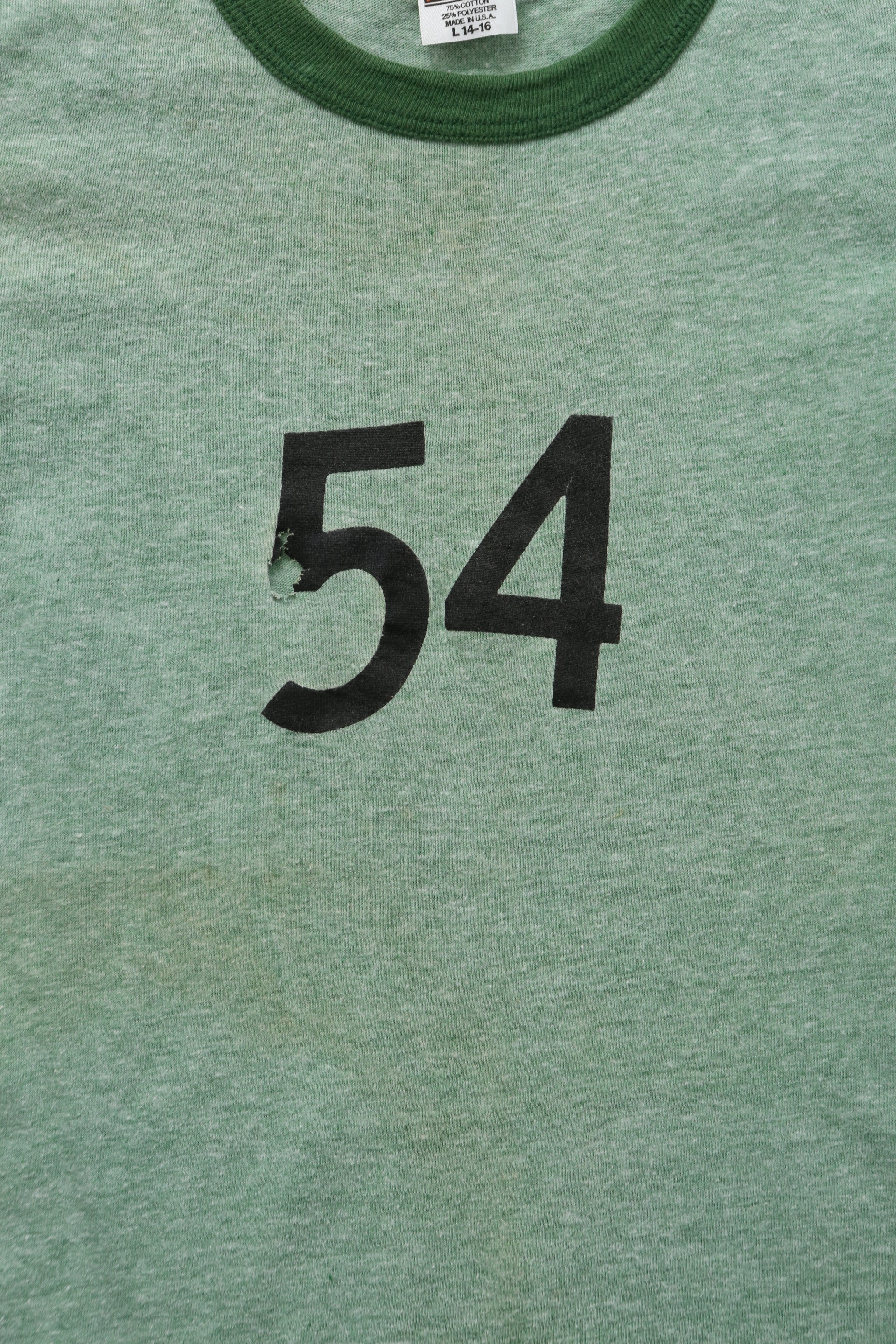 Vintage 1970's Athletic Ringer Shirt