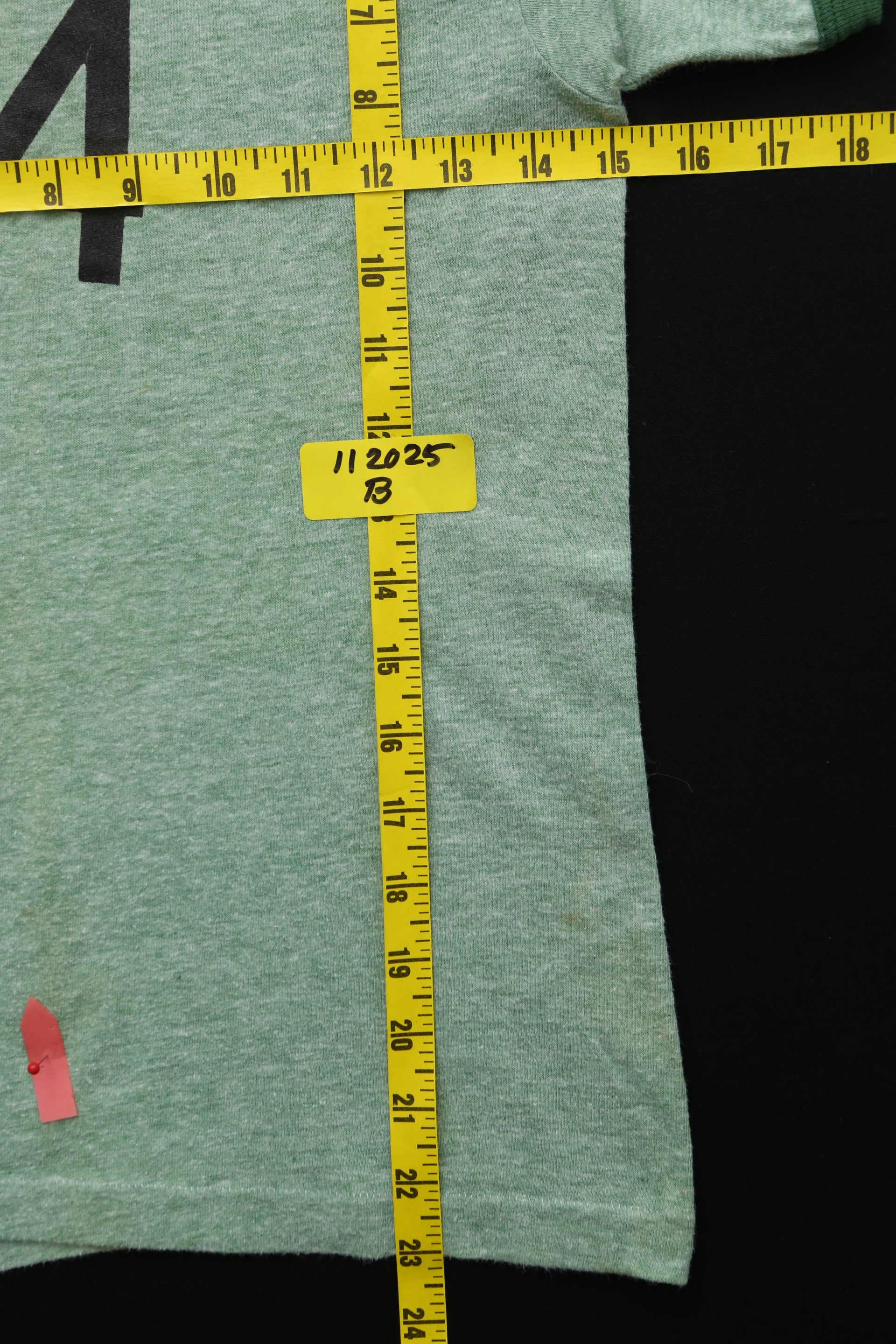 Vintage 1970's Athletic Ringer Shirt