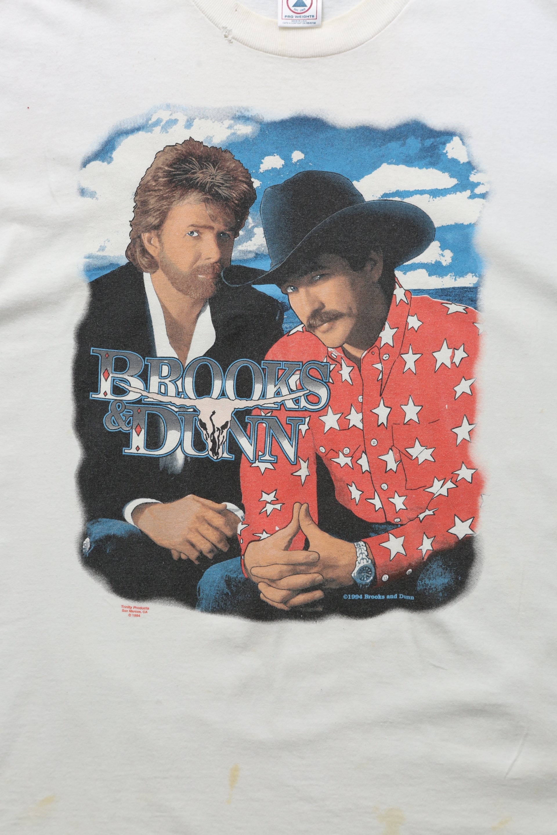 Vintage 1994 Brooks & Dunn Tour T-shirt