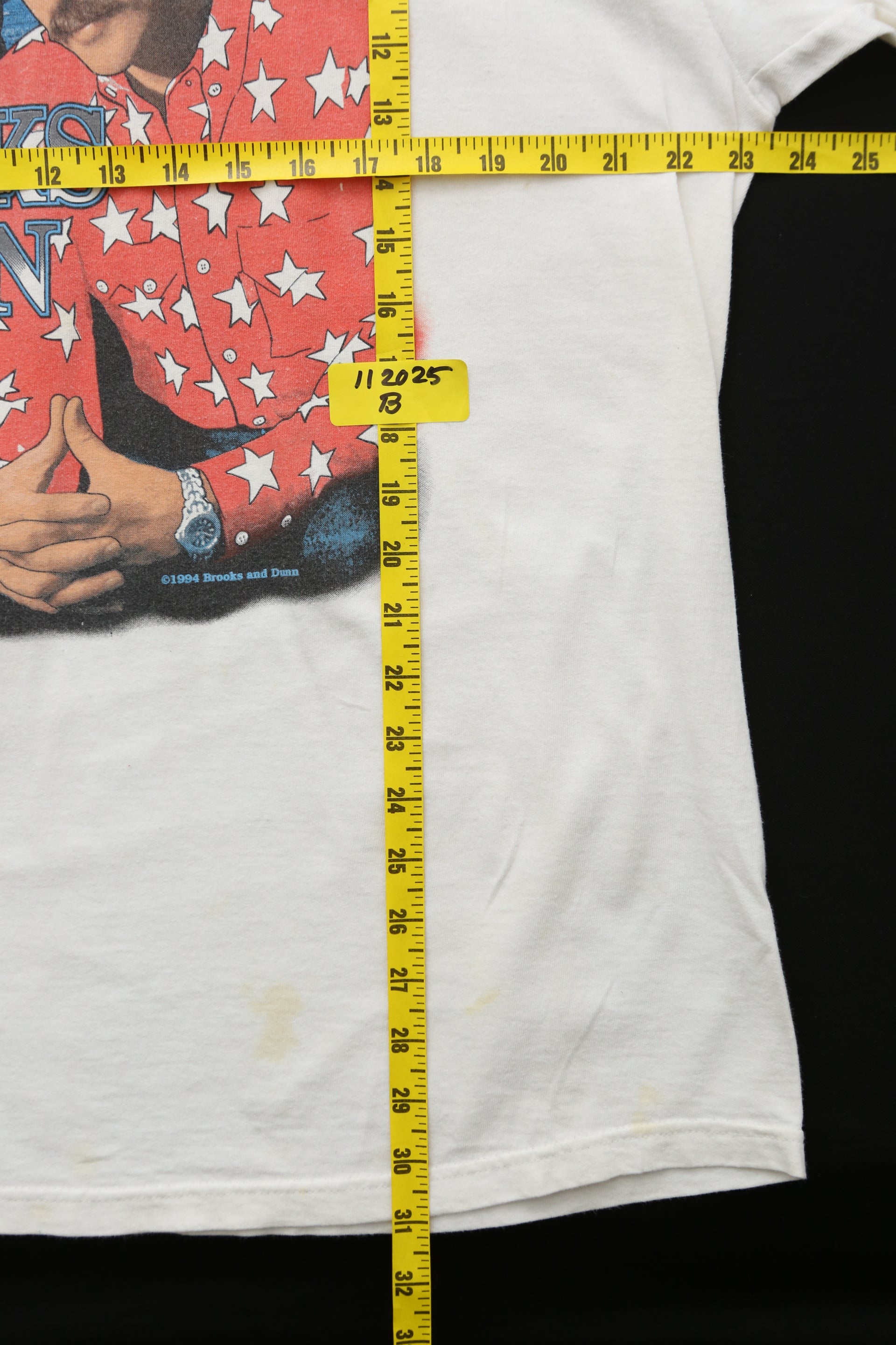 Vintage 1994 Brooks & Dunn Tour T-shirt