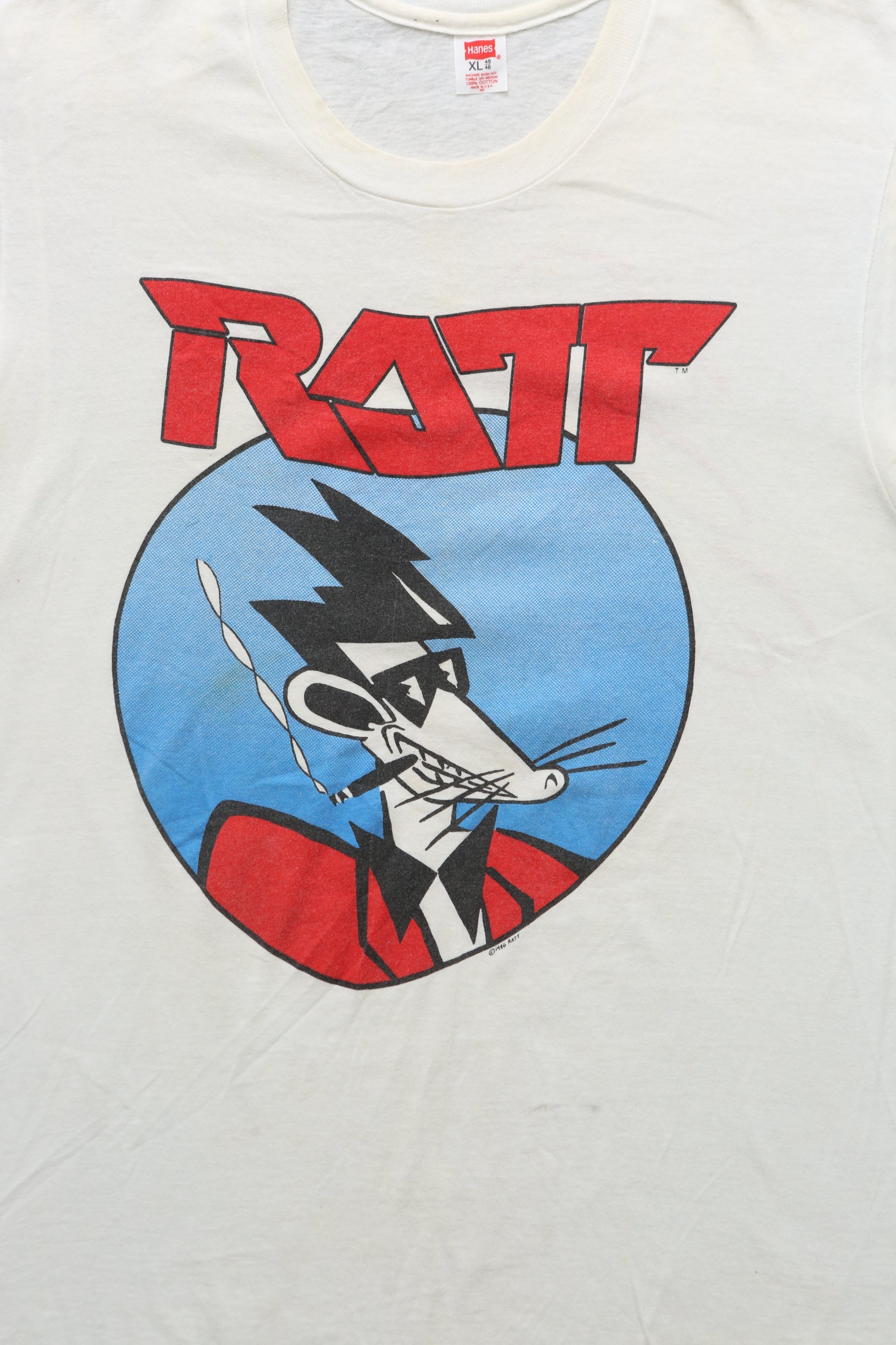 Vintage 1986 Ratt "Dancing Undercover" World Tour t-shirt