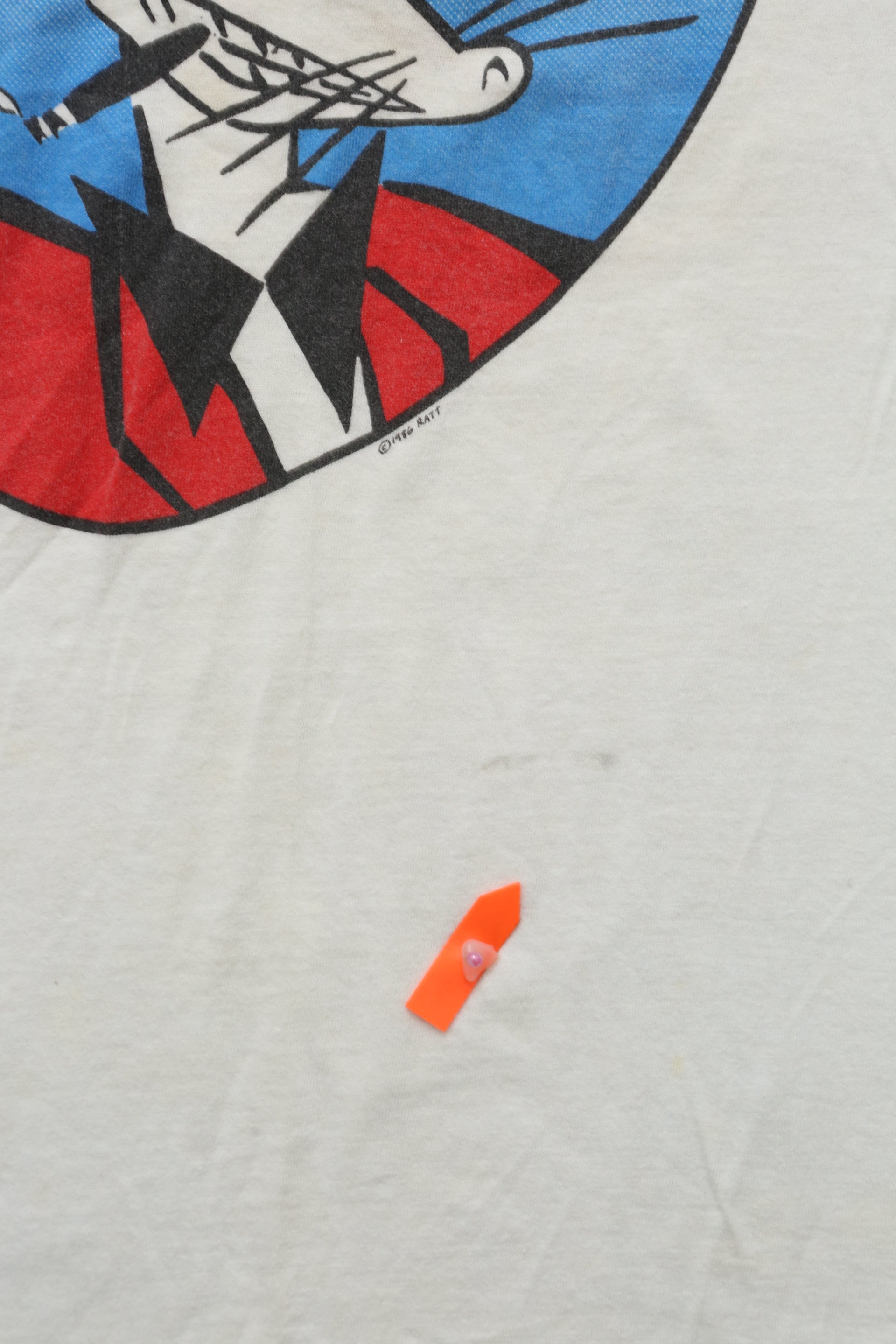 Vintage 1986 Ratt "Dancing Undercover" World Tour t-shirt