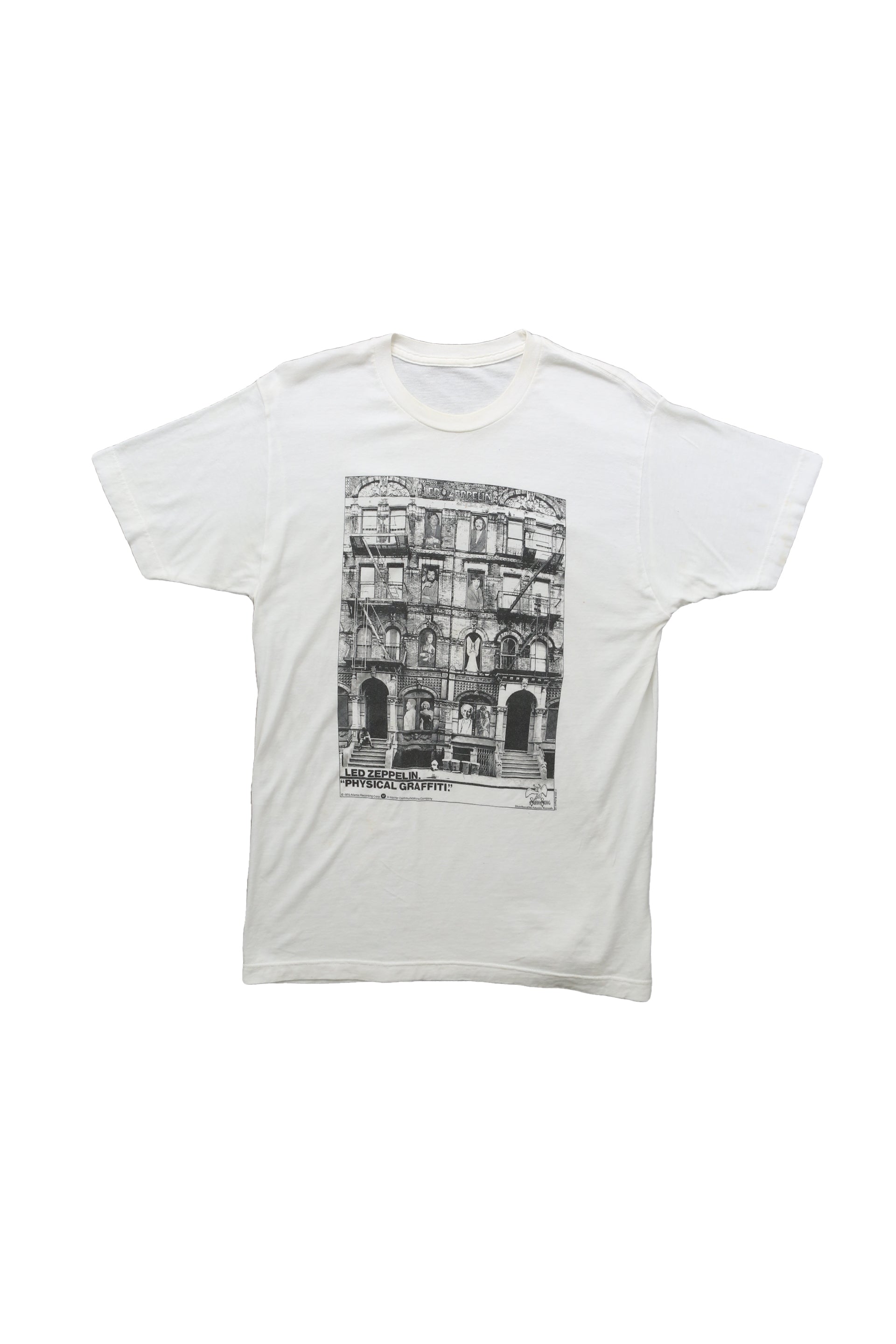 Y2K Led Zeppelin Physical Graffiti T shirt