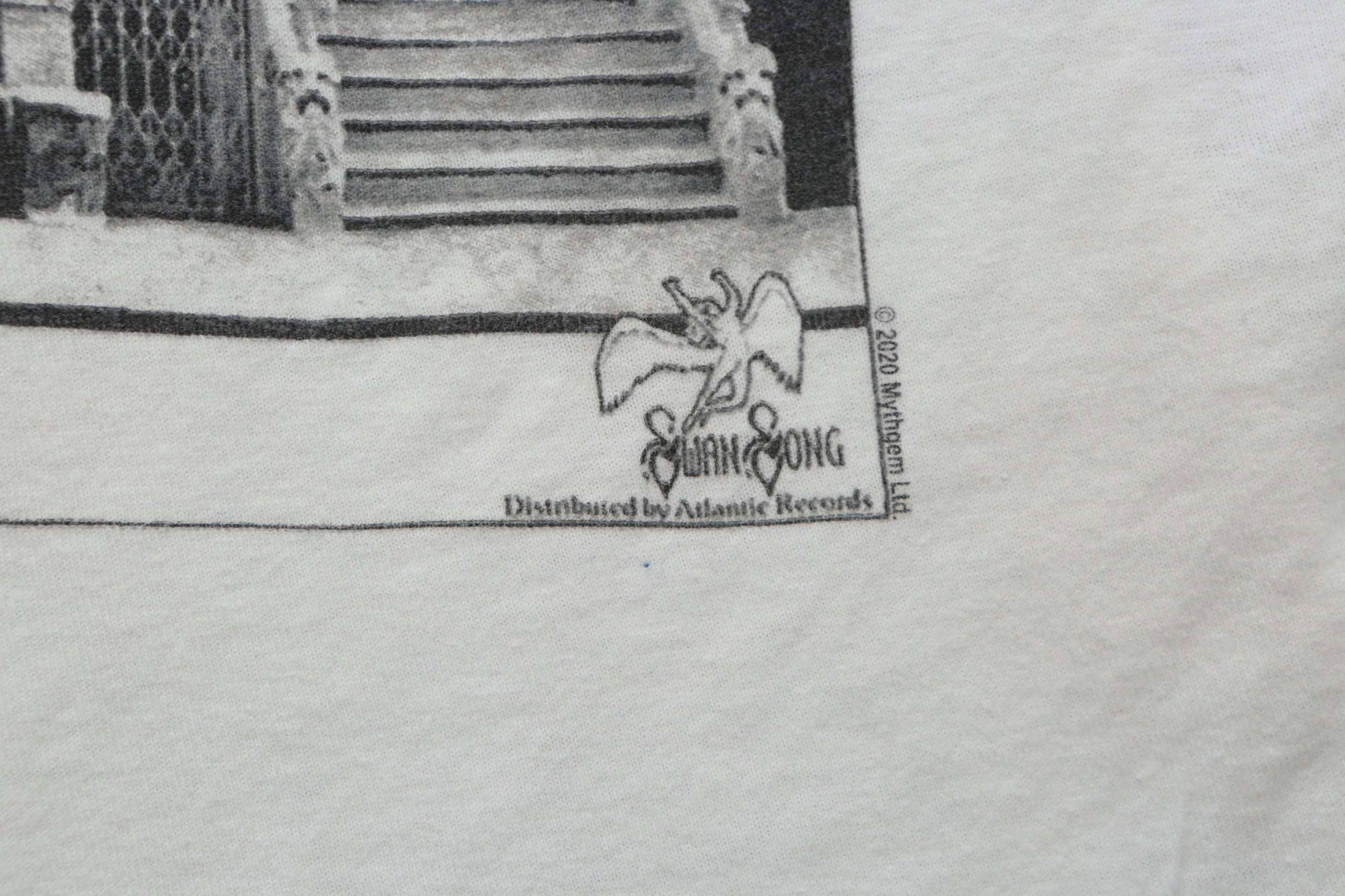 Y2K Led Zeppelin Physical Graffiti T shirt