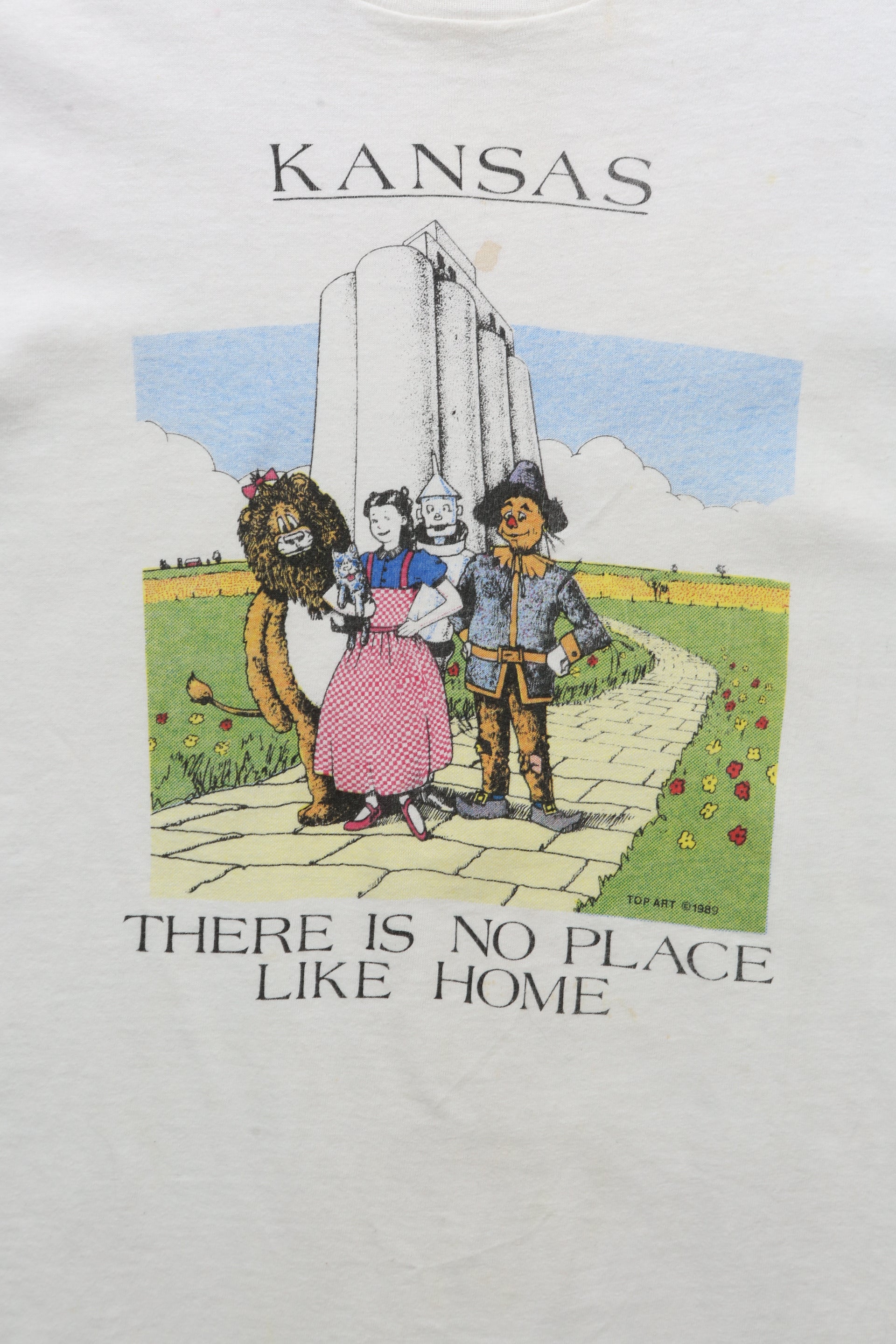 1980's Vintage Wizard of Oz Kansas Souvenir T-shirt