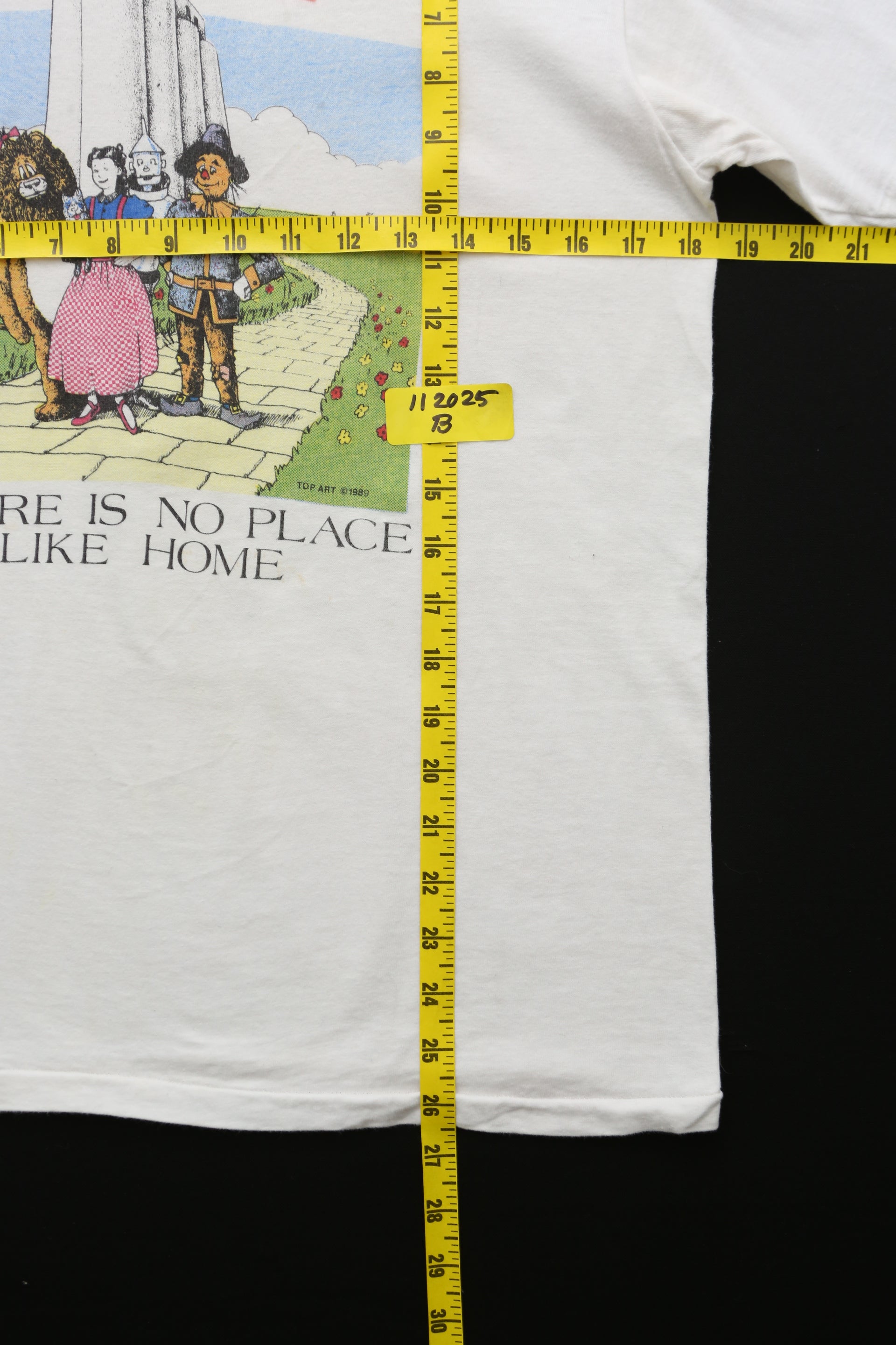 1980's Vintage Wizard of Oz Kansas Souvenir T-shirt
