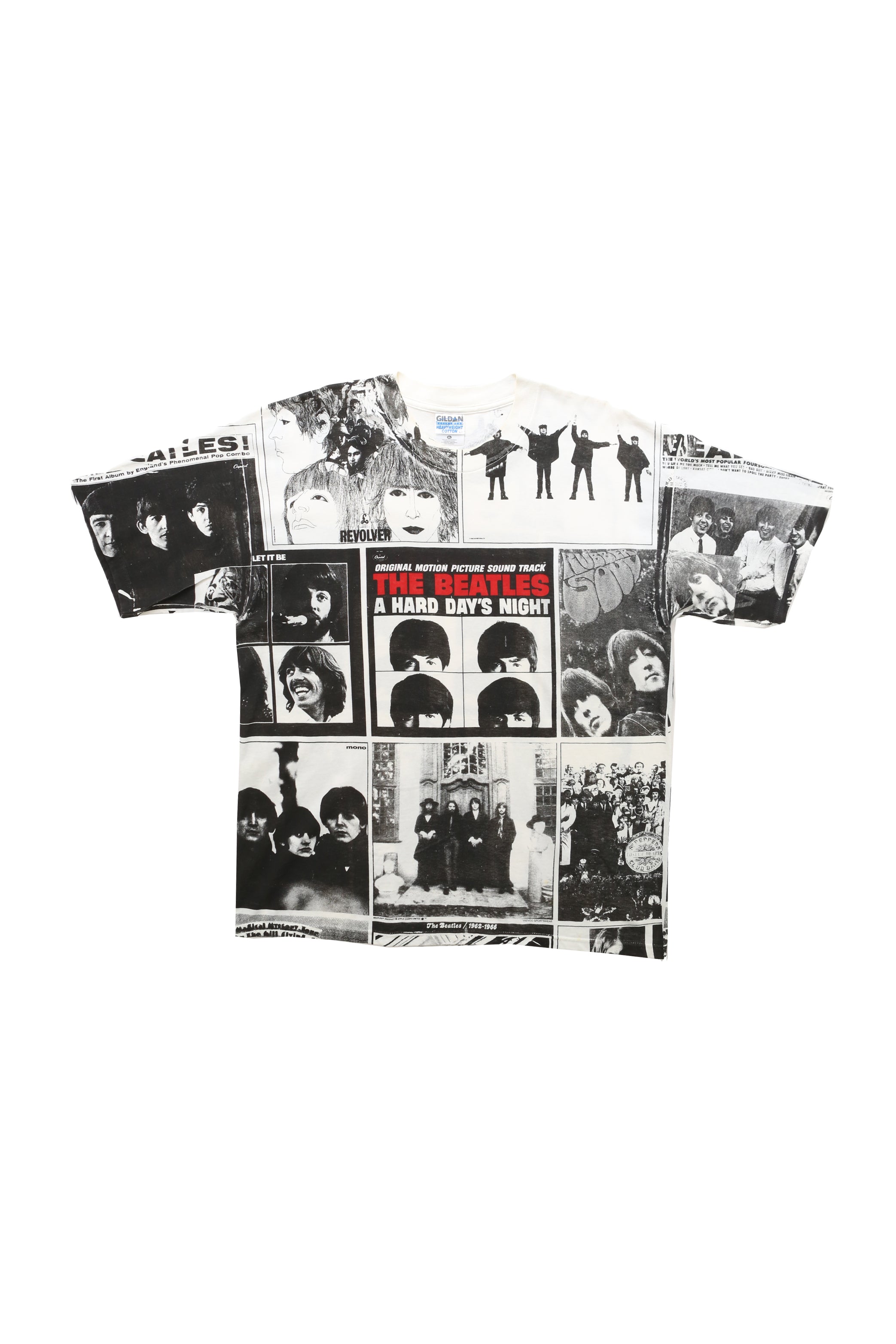 1990's The Beatles Hard Day's Night All Over Print T-shirt