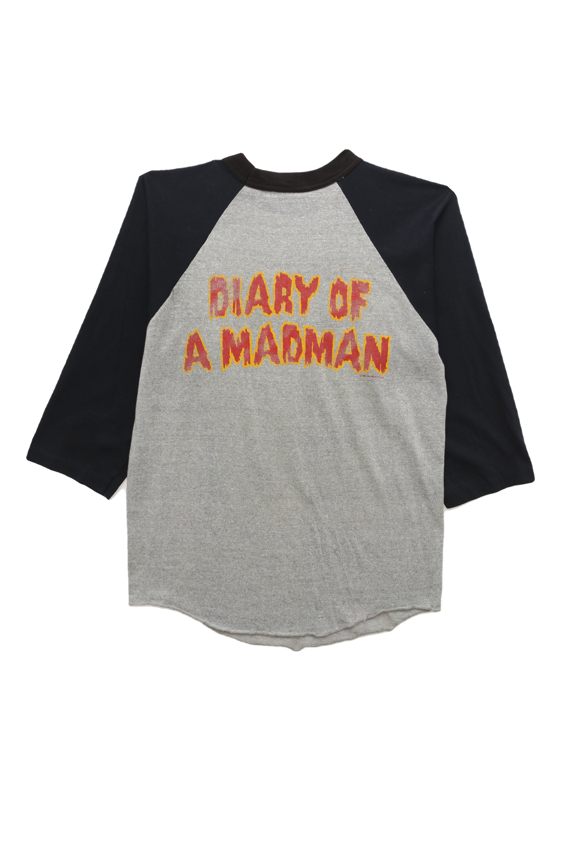 1981 Ozzy Osbourne "Diary of a Madman" Tour T-shirt