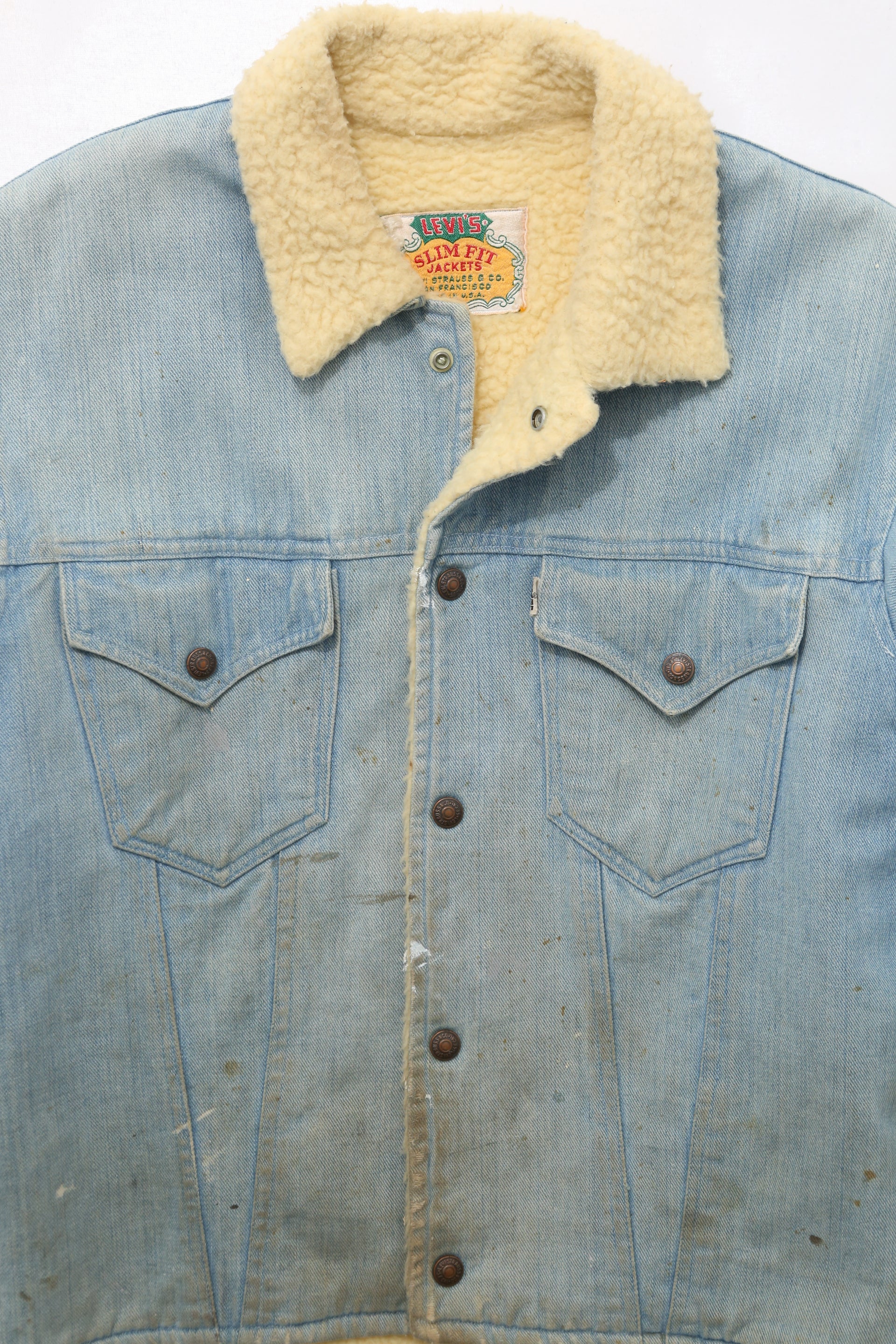 Vintage Levis Sherpa "White Tab" Trucker Jacket