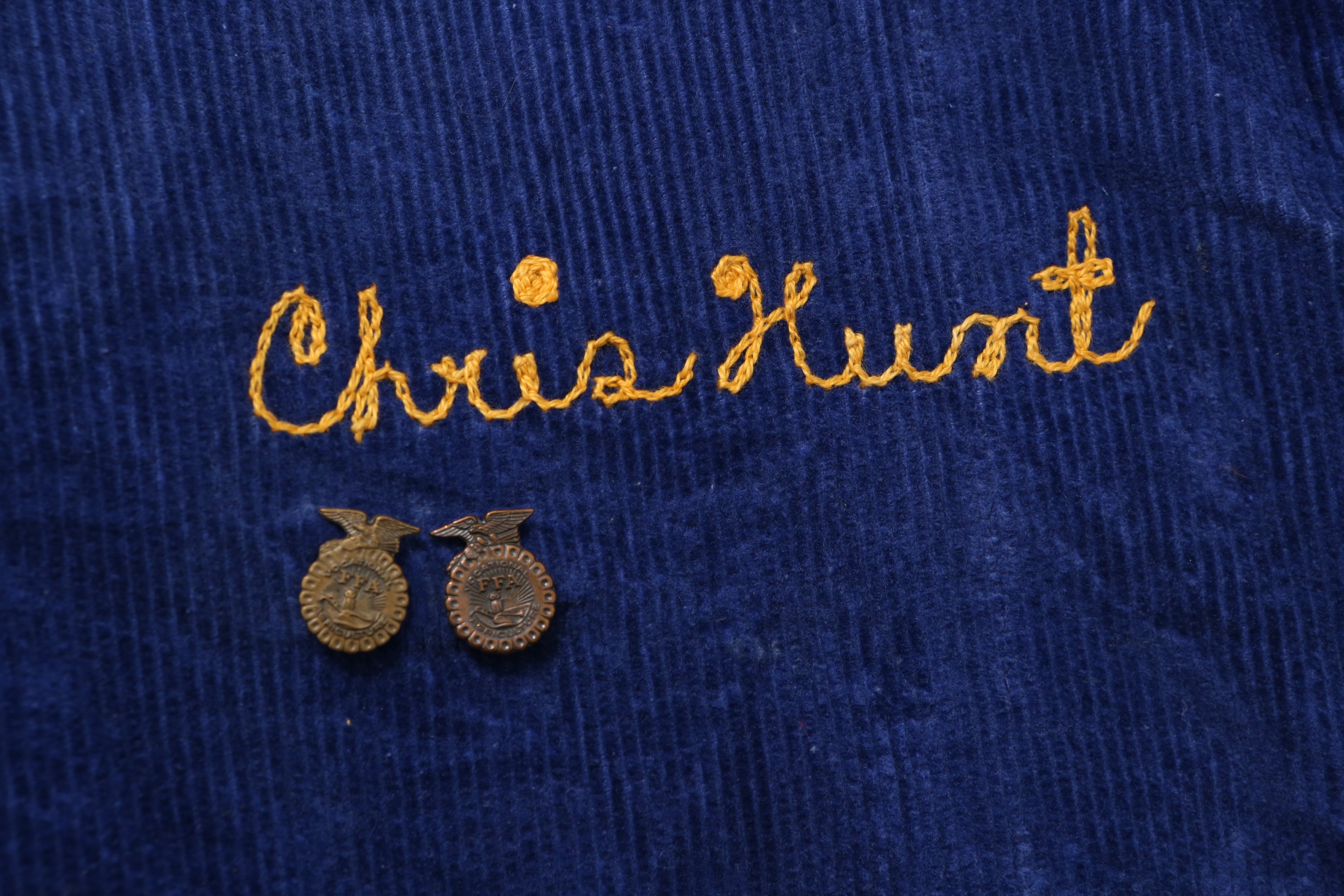 National FFA Organization Blue Corduroy Jacket