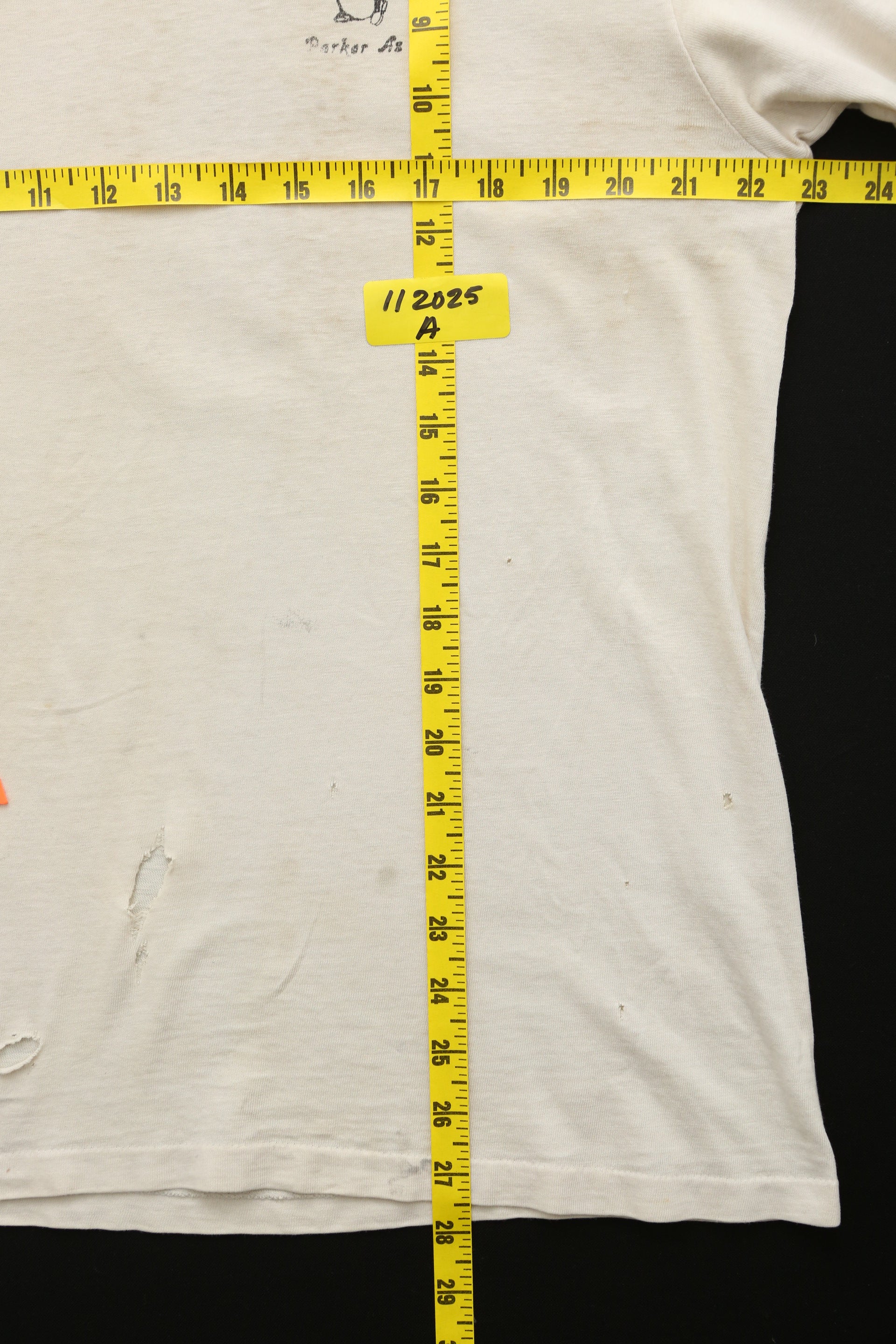 1980's Wimpys River Burger Promo T-shirt