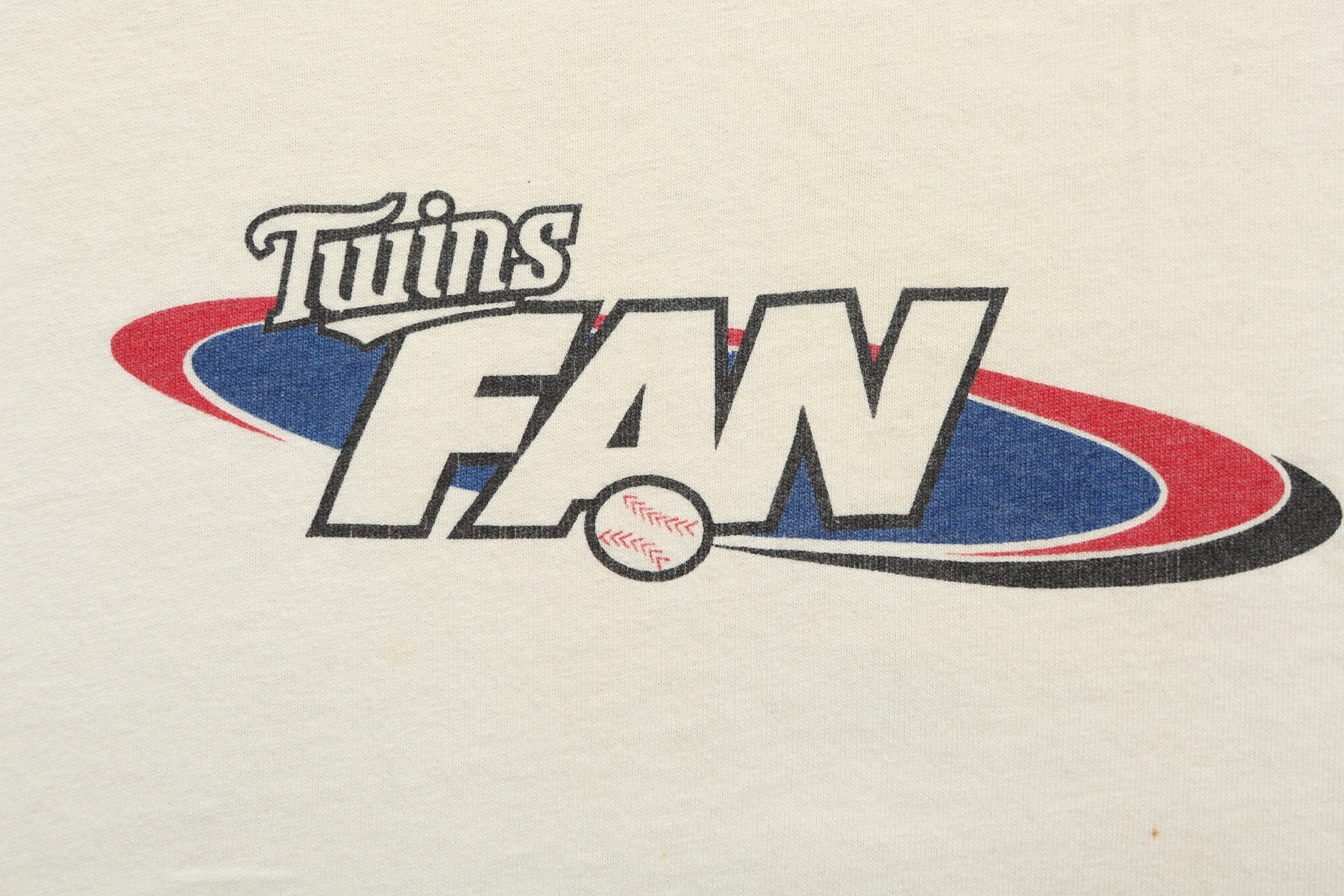1990's Vintage Minnesota Twins Signed T-shirt by Bert Blyleven & Rick Aguilera