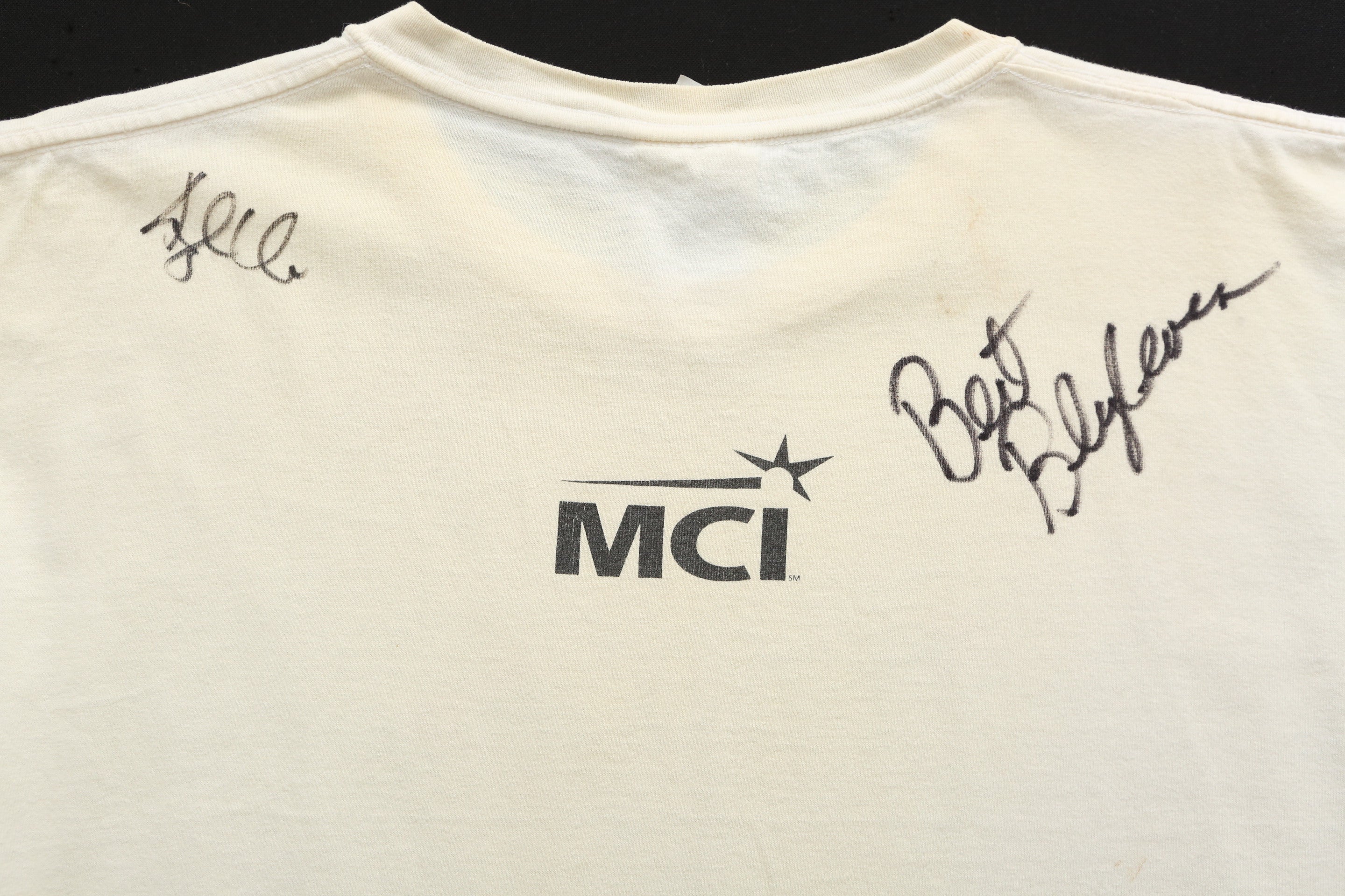 1990's Vintage Minnesota Twins Signed T-shirt by Bert Blyleven & Rick Aguilera