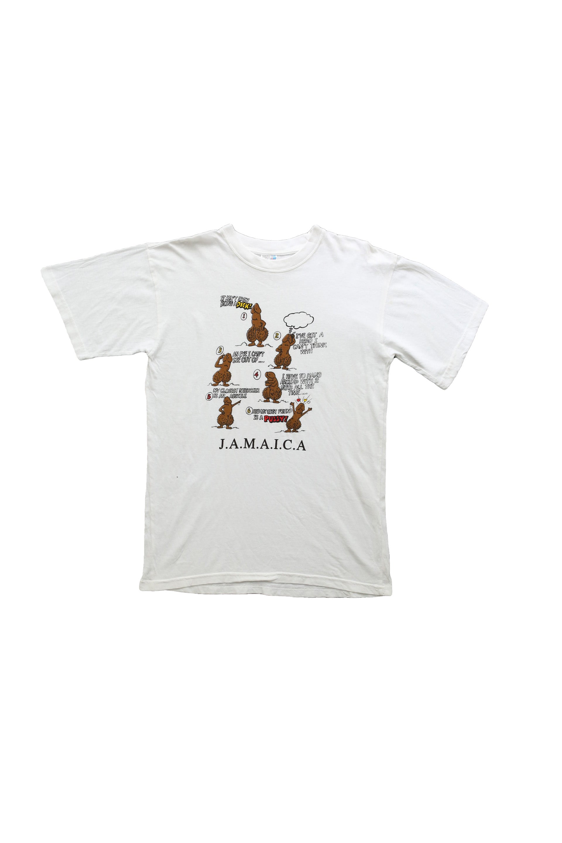 1990's Jamaica Acronym graphic T-shirt
