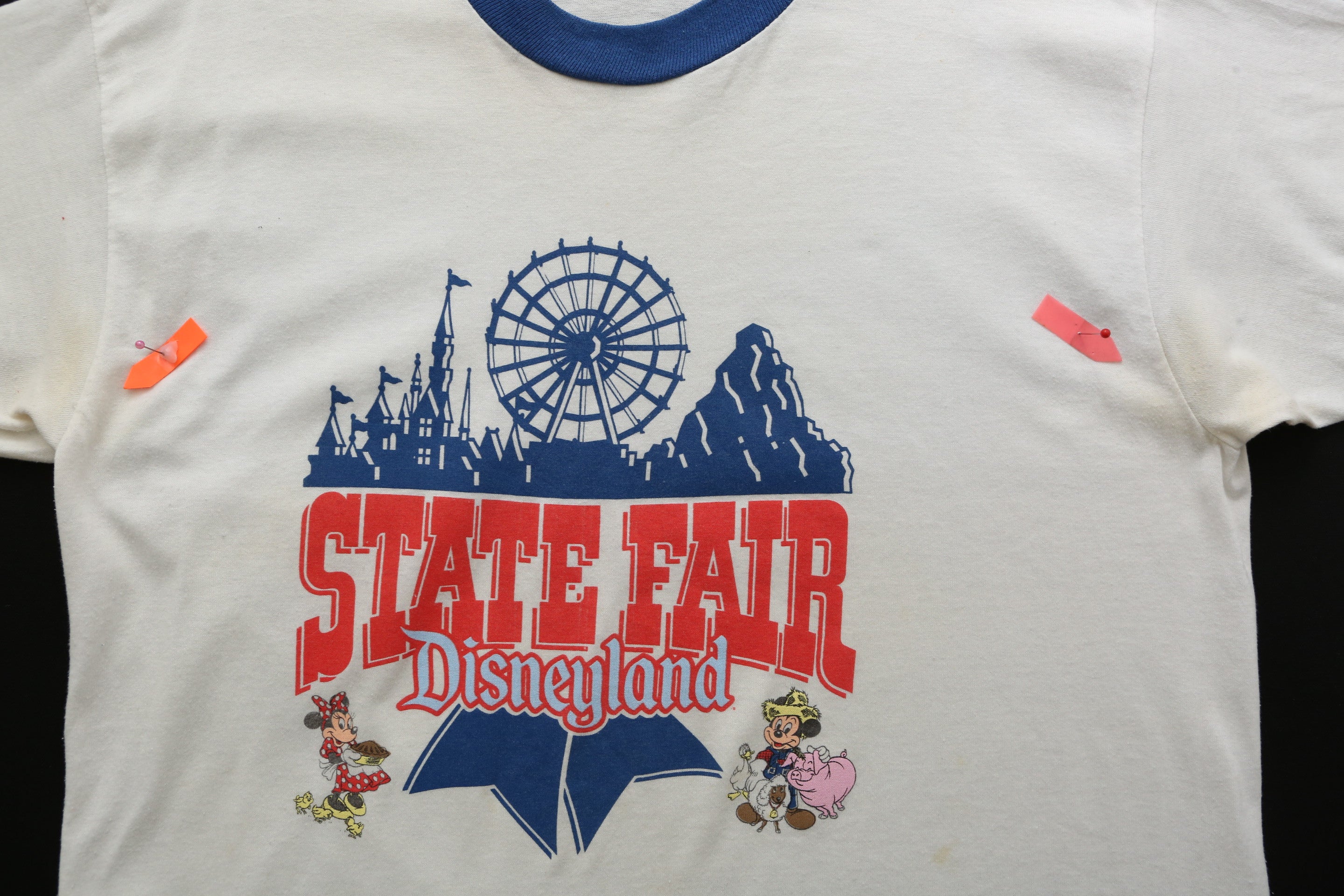 1988 Vintage Disneyland State Fair T-shirt