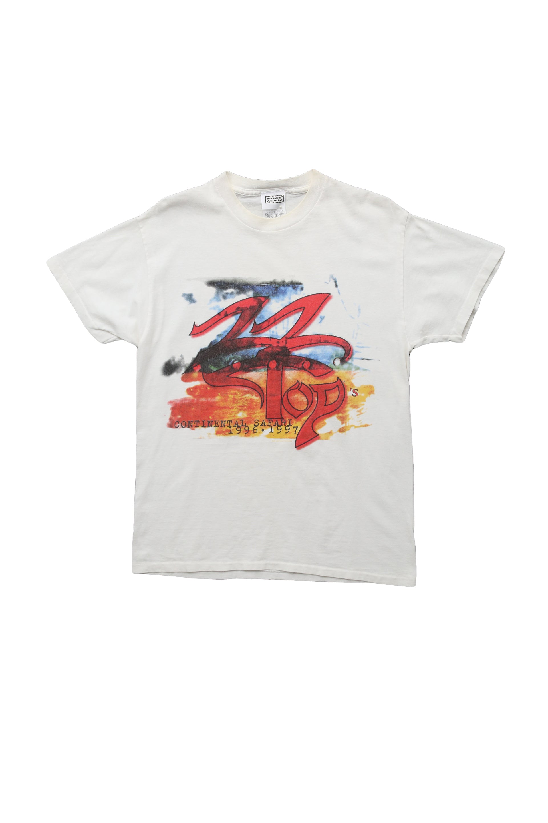1996 Vintage ZZ Top Concert Tour tee