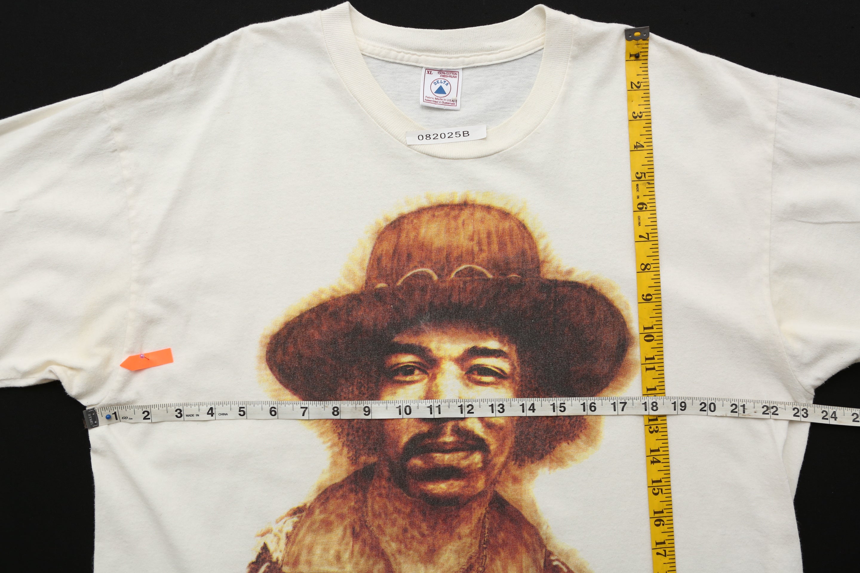 1995 Jimmi Hendrix Portrait T-shirt