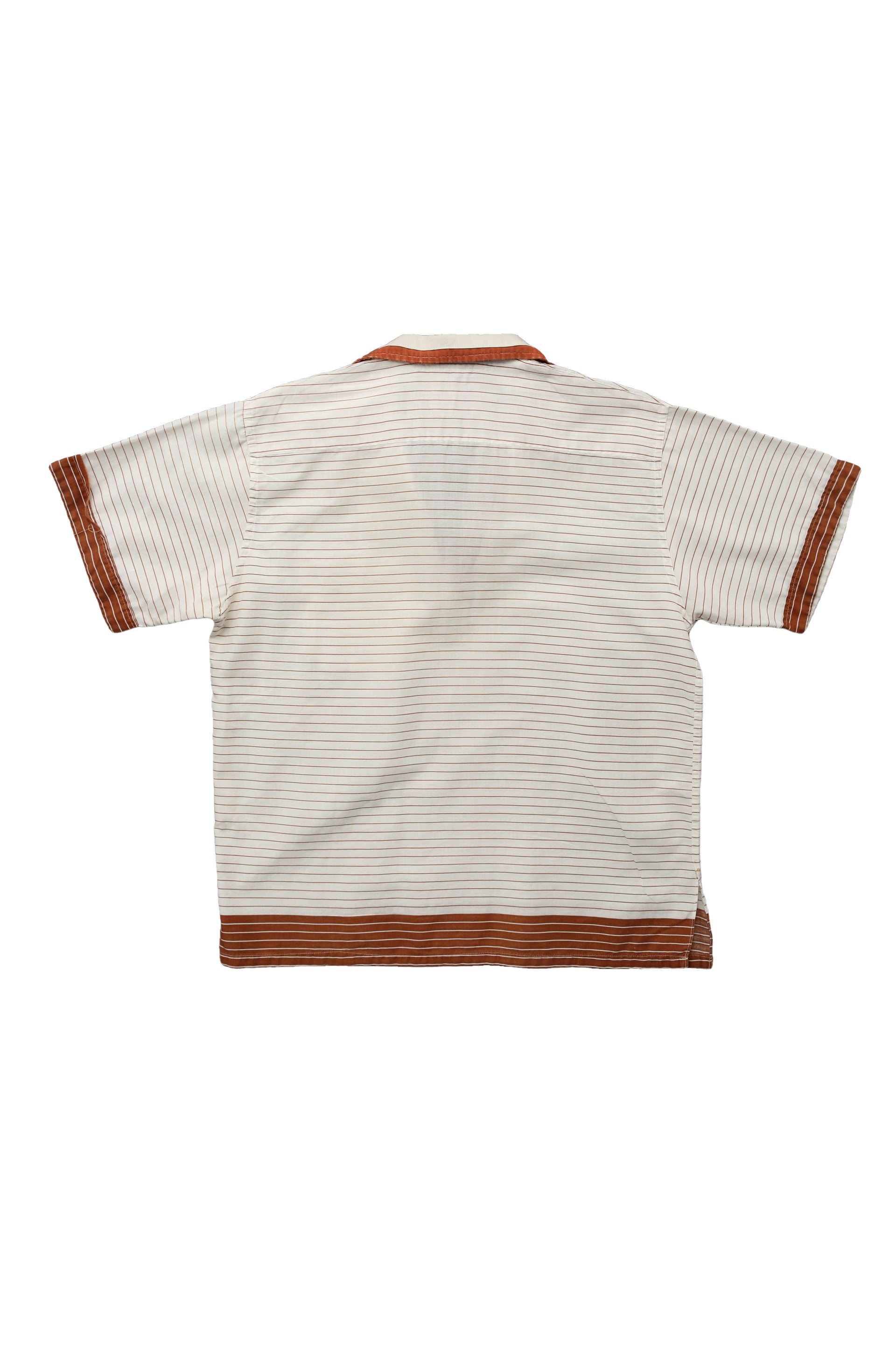 1960's JCPenny Towncraft Striped Knit Polo Shirt