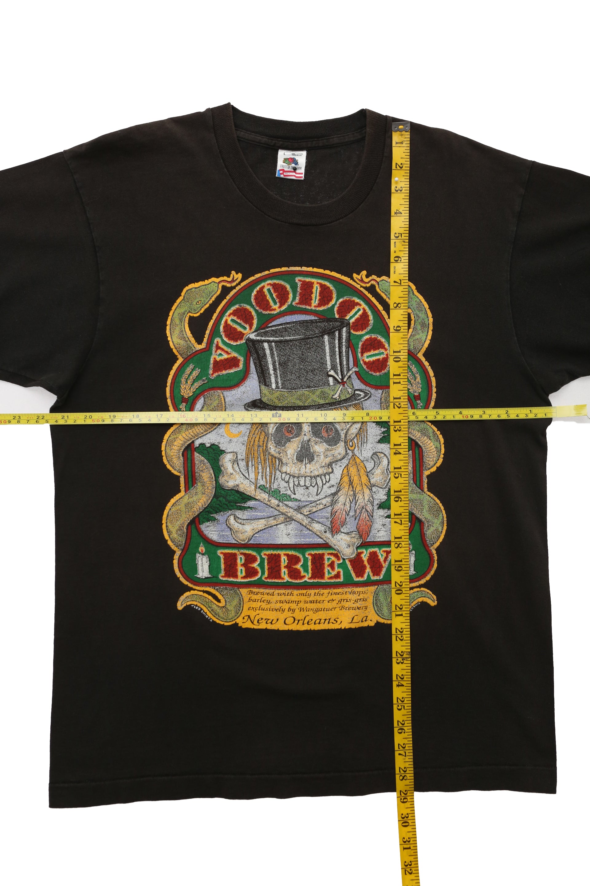1990's Vintage New Orleans "Voodoo Brew" souvenir tee