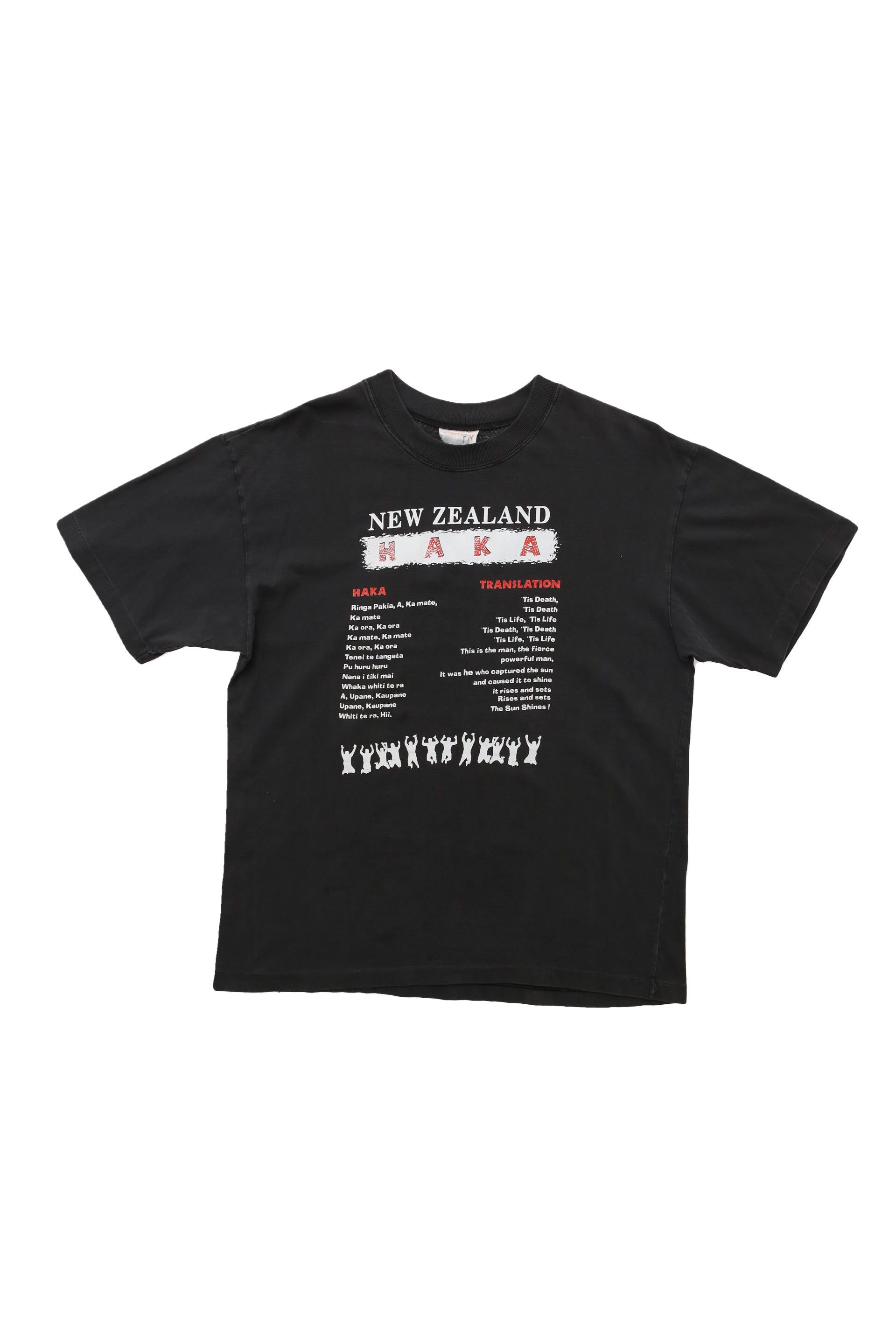 1990s Vintage New Zealand Haka Cultural t-shirt