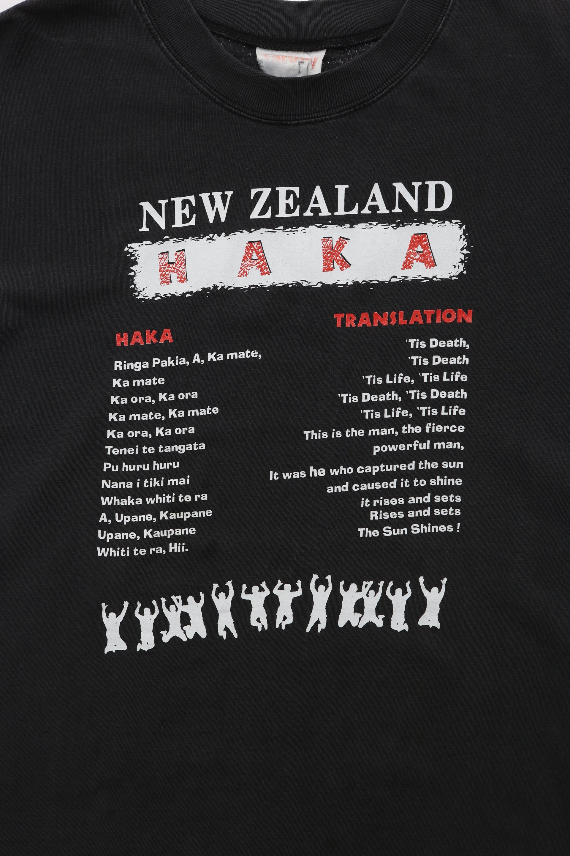 1990s Vintage New Zealand Haka Cultural t-shirt