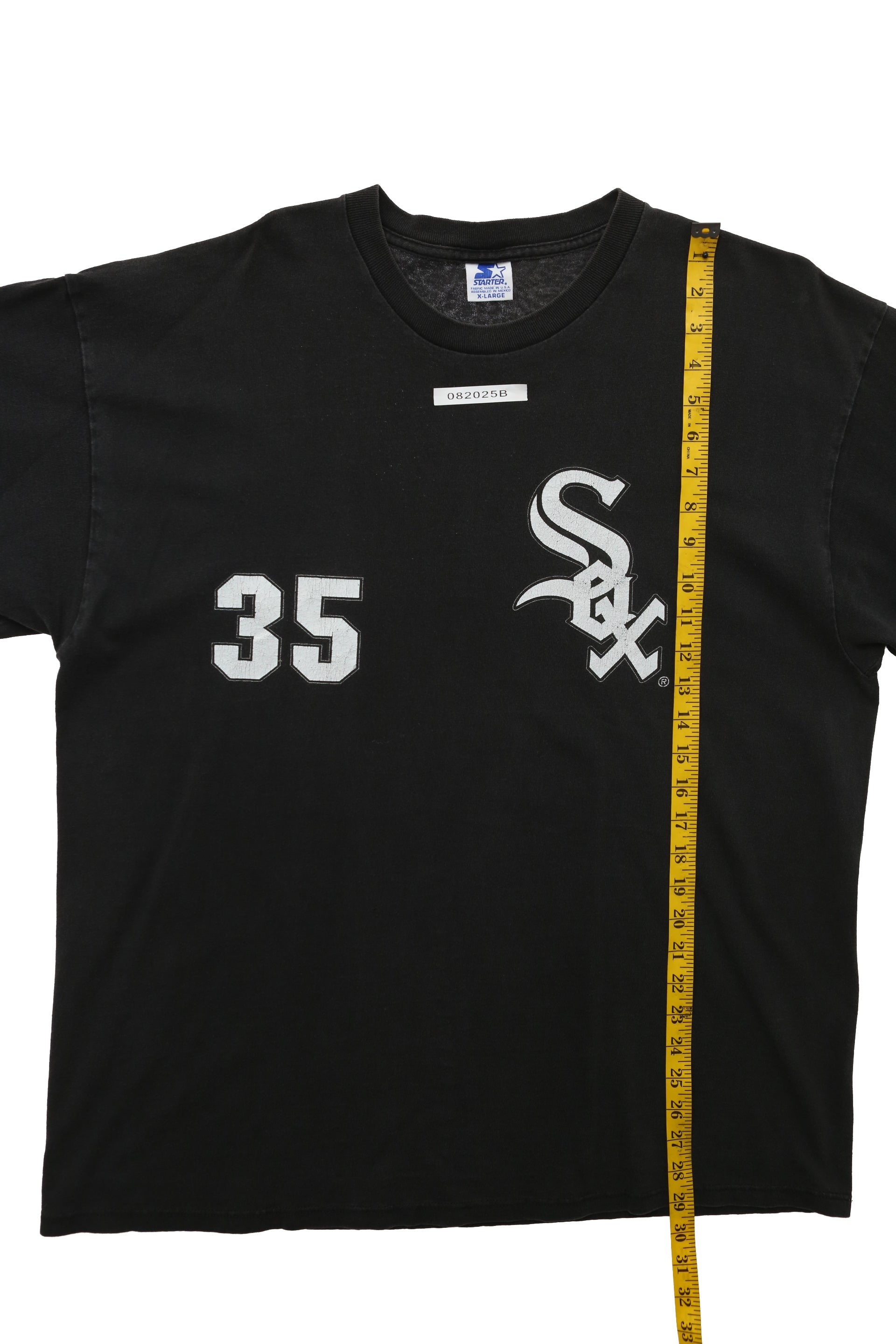 1990's Starter Chicago White Soxs Frank Thomas Jersey tee