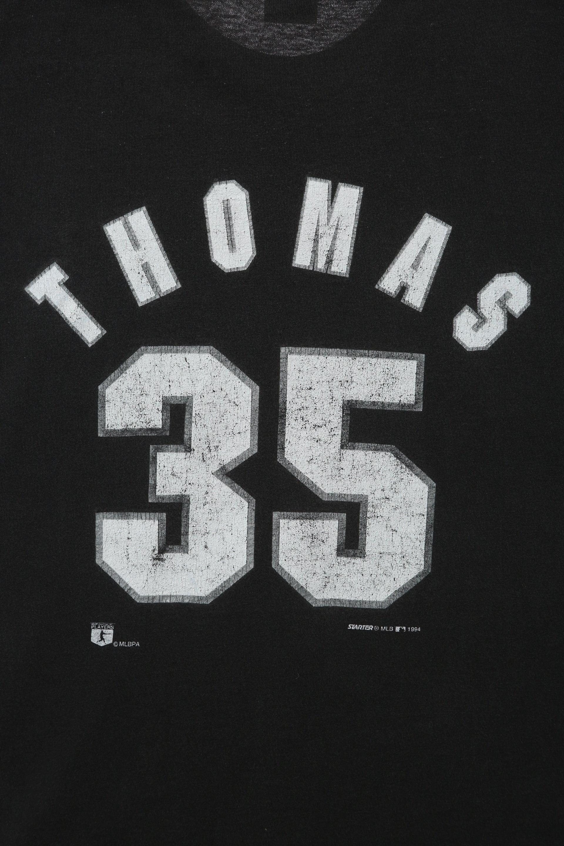 1990's Starter Chicago White Soxs Frank Thomas Jersey tee