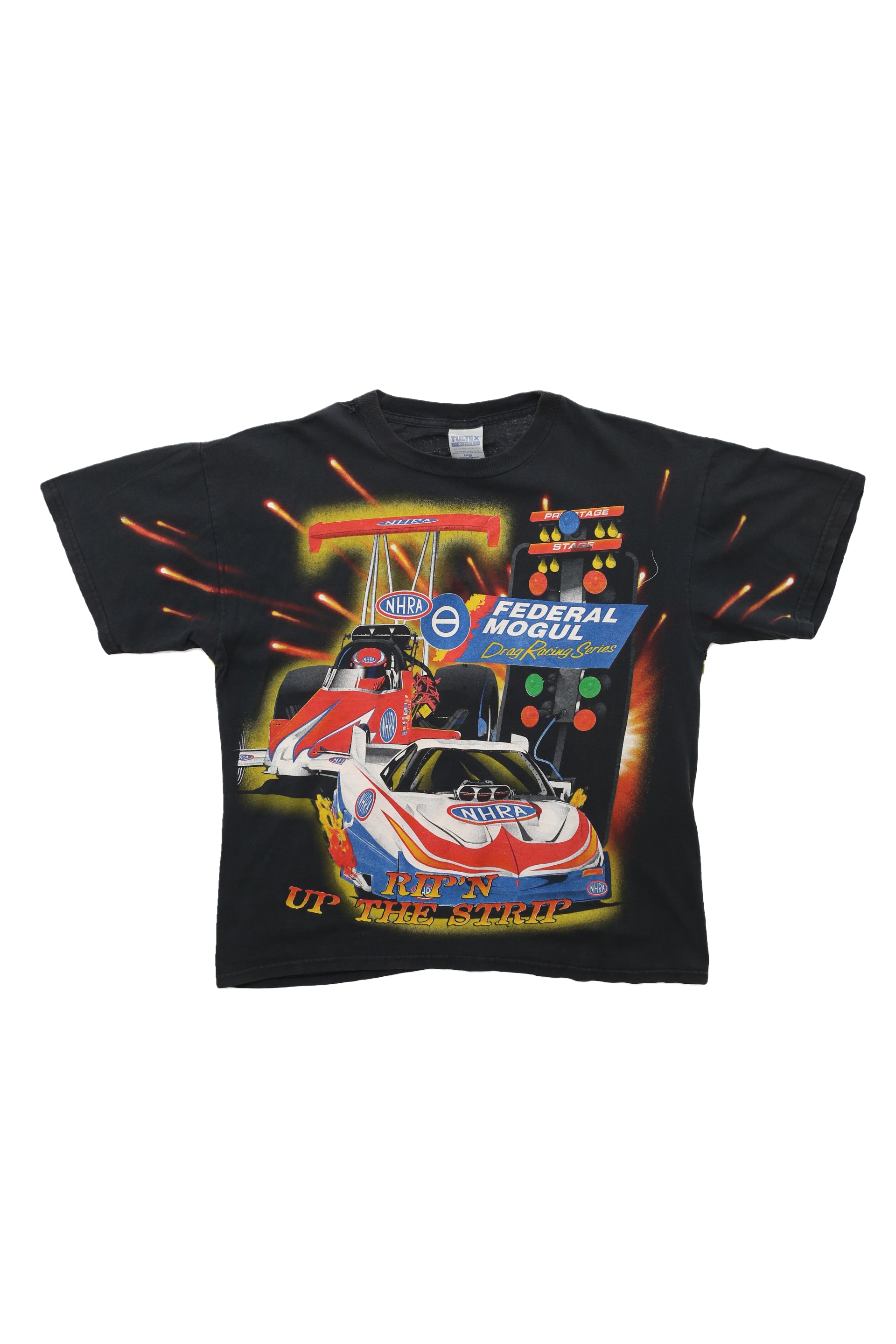 1990's National Hot Rod Association Drag Racing T-shirt