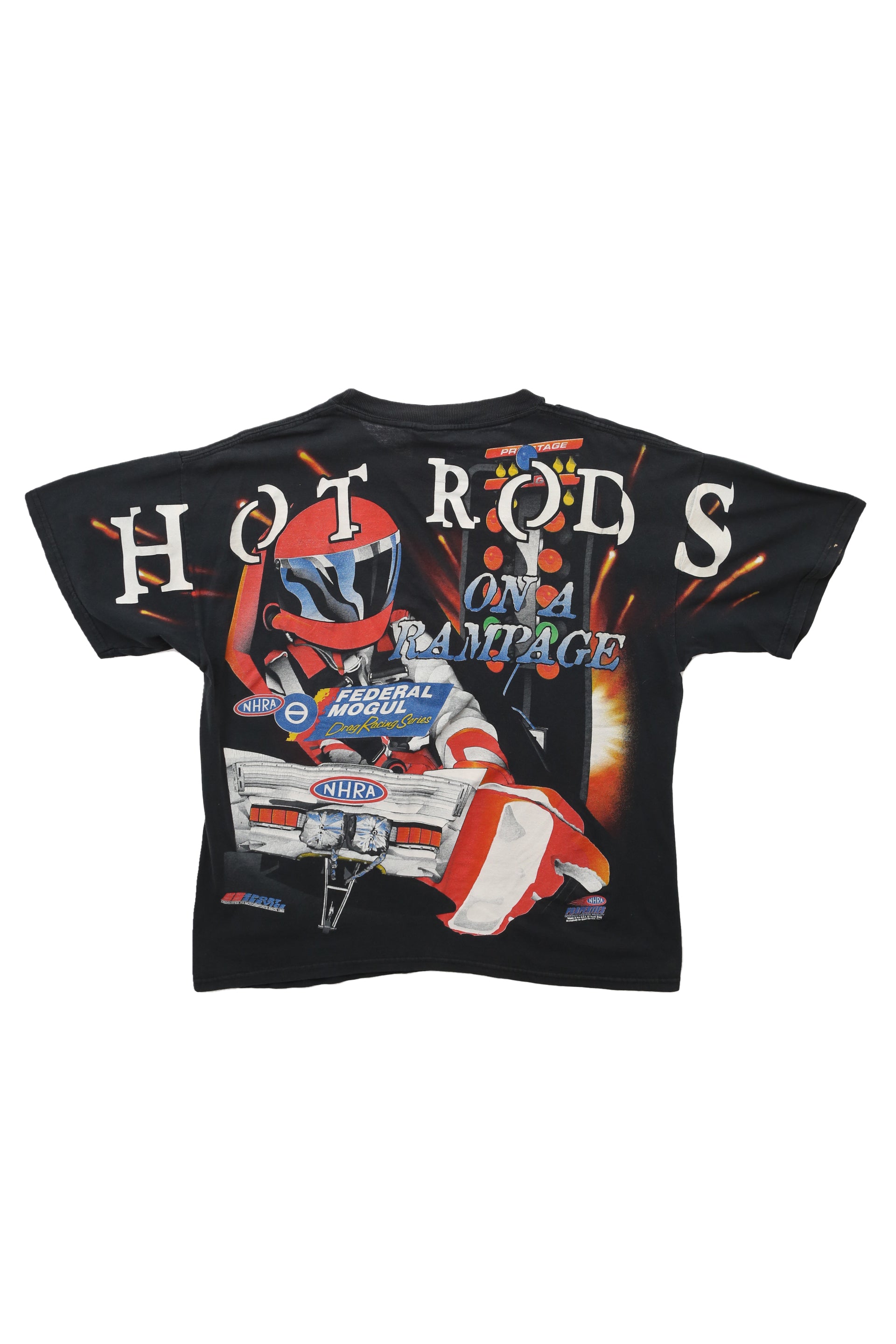 1990's National Hot Rod Association Drag Racing T-shirt