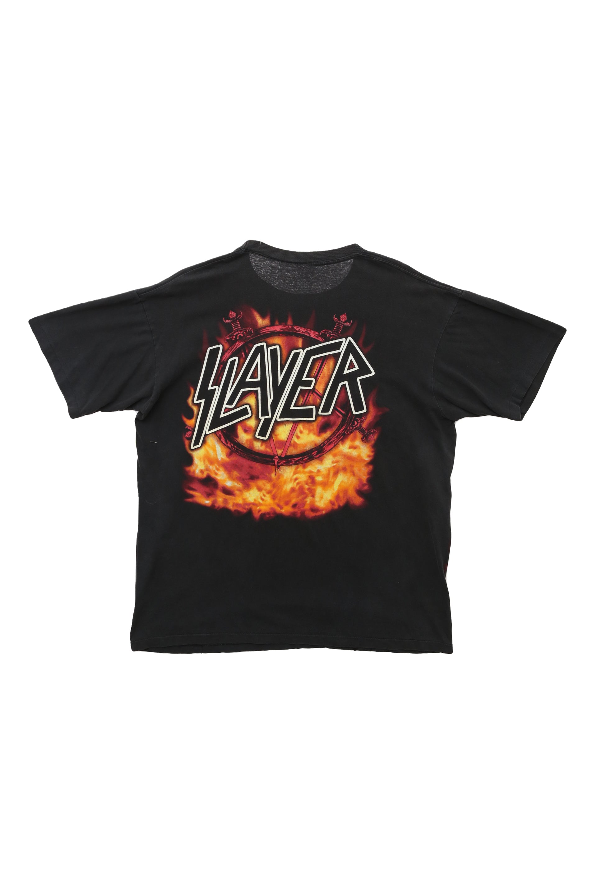 1996 Vintage Slayer "Root of All Evil" AOP T-shirt