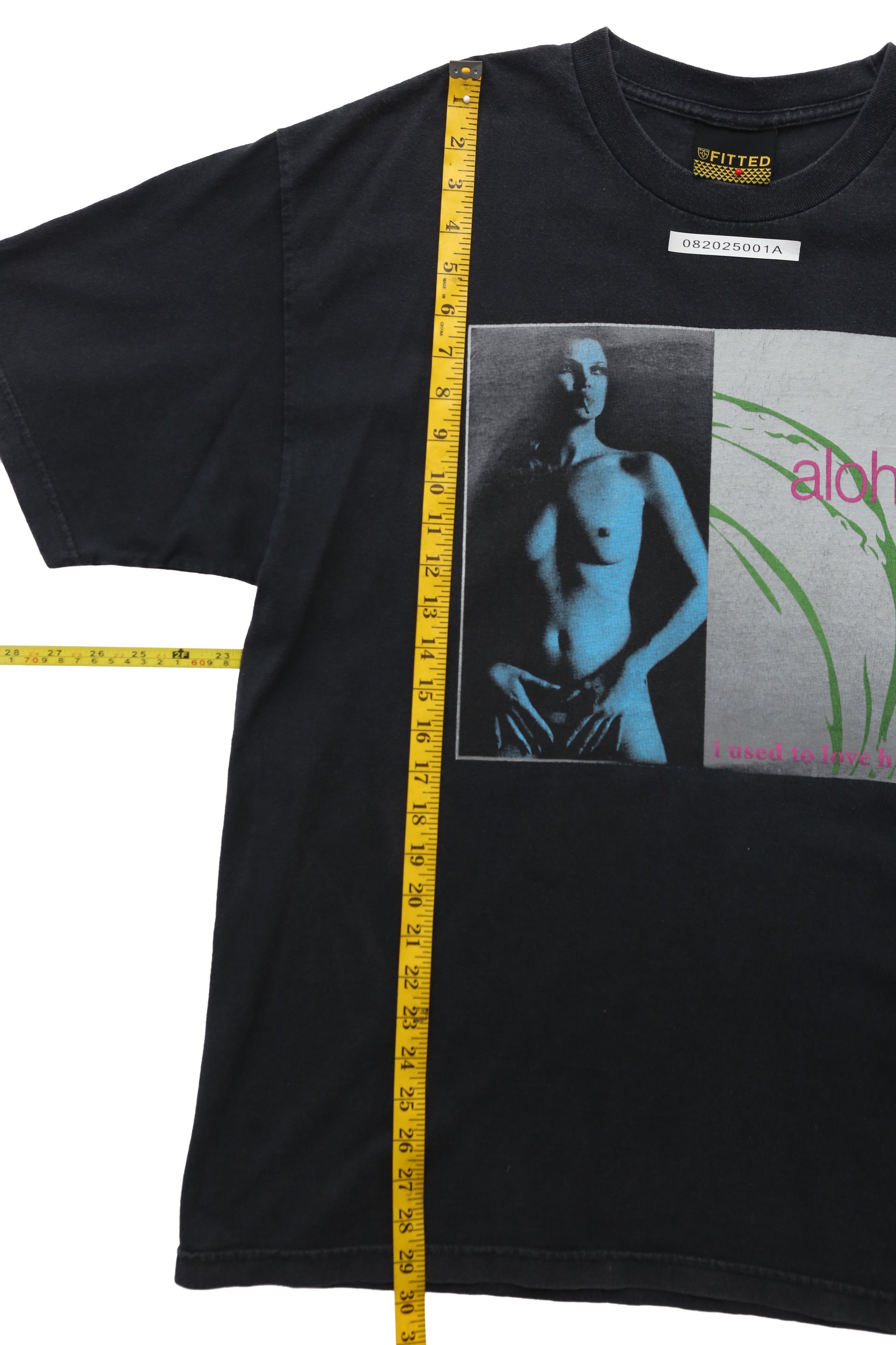 Y2K FITTED Hawaii Brand Graphic T-shirt