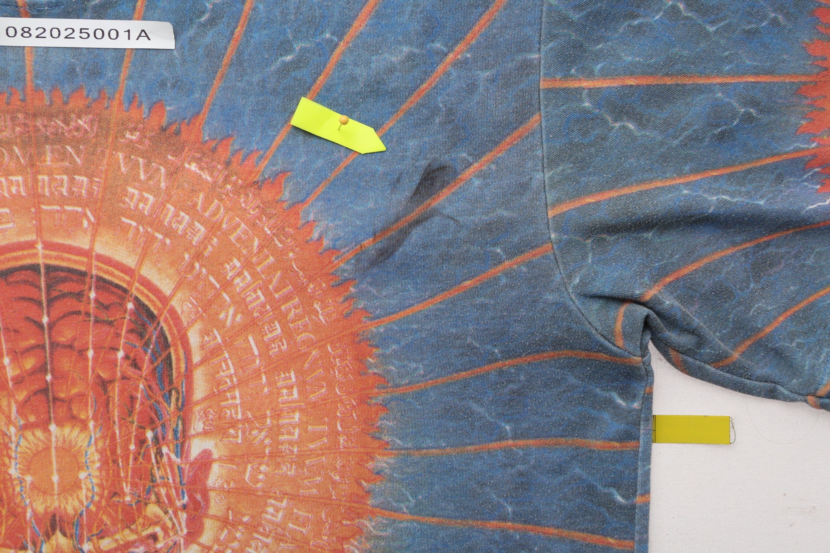 1990's Alex Grey Praying all-over print tee