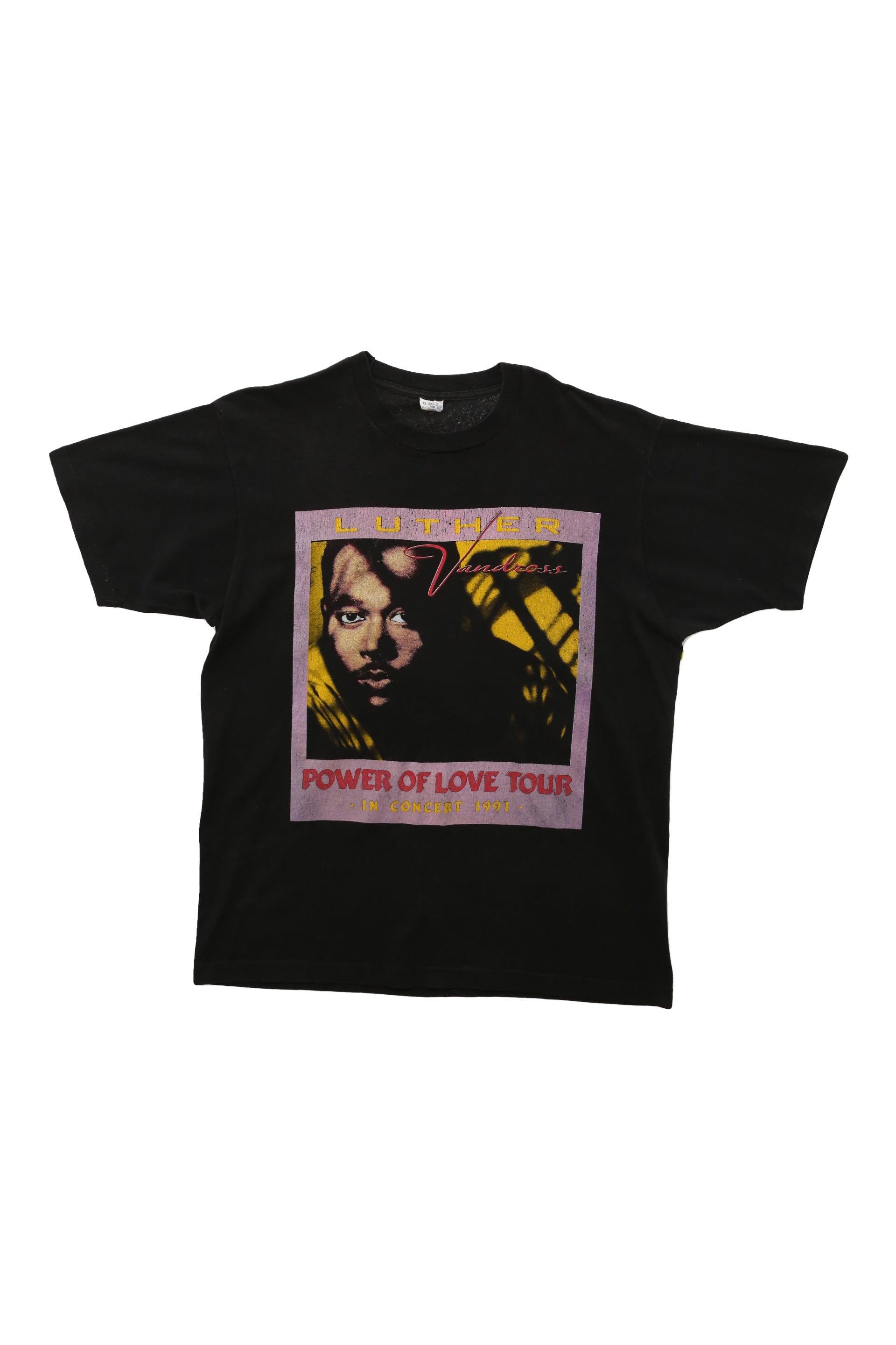 1991 Luther Vandross Power of Love Tour T-shirt