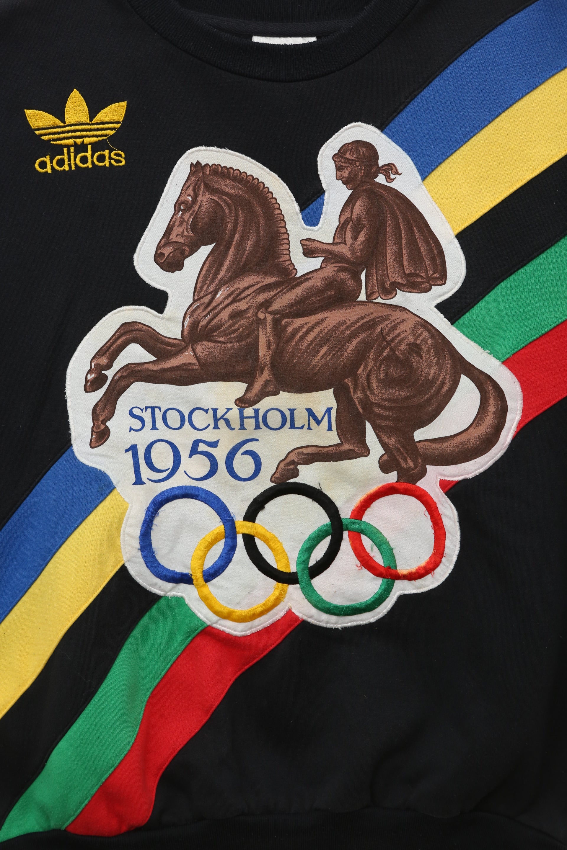 1980's Adidas Olympiad x 1952 Helsinki Summer Games Crewneck