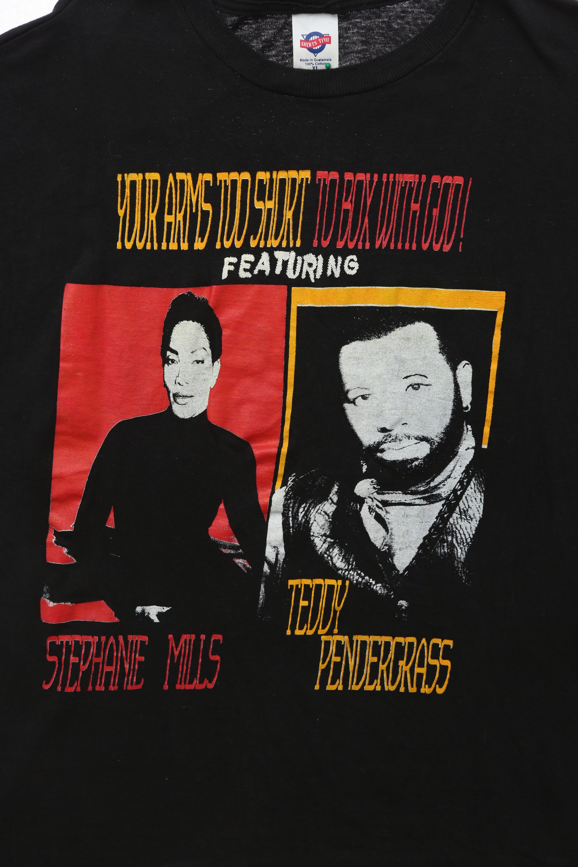 1996 Stephanie Mills & Teddy Pendergrass Tour T-shirt
