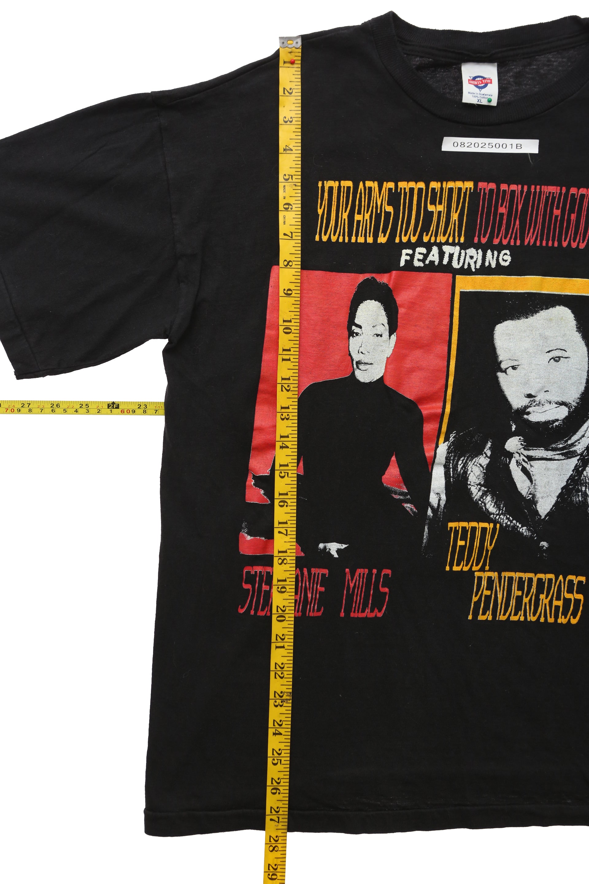 1996 Stephanie Mills & Teddy Pendergrass Tour T-shirt